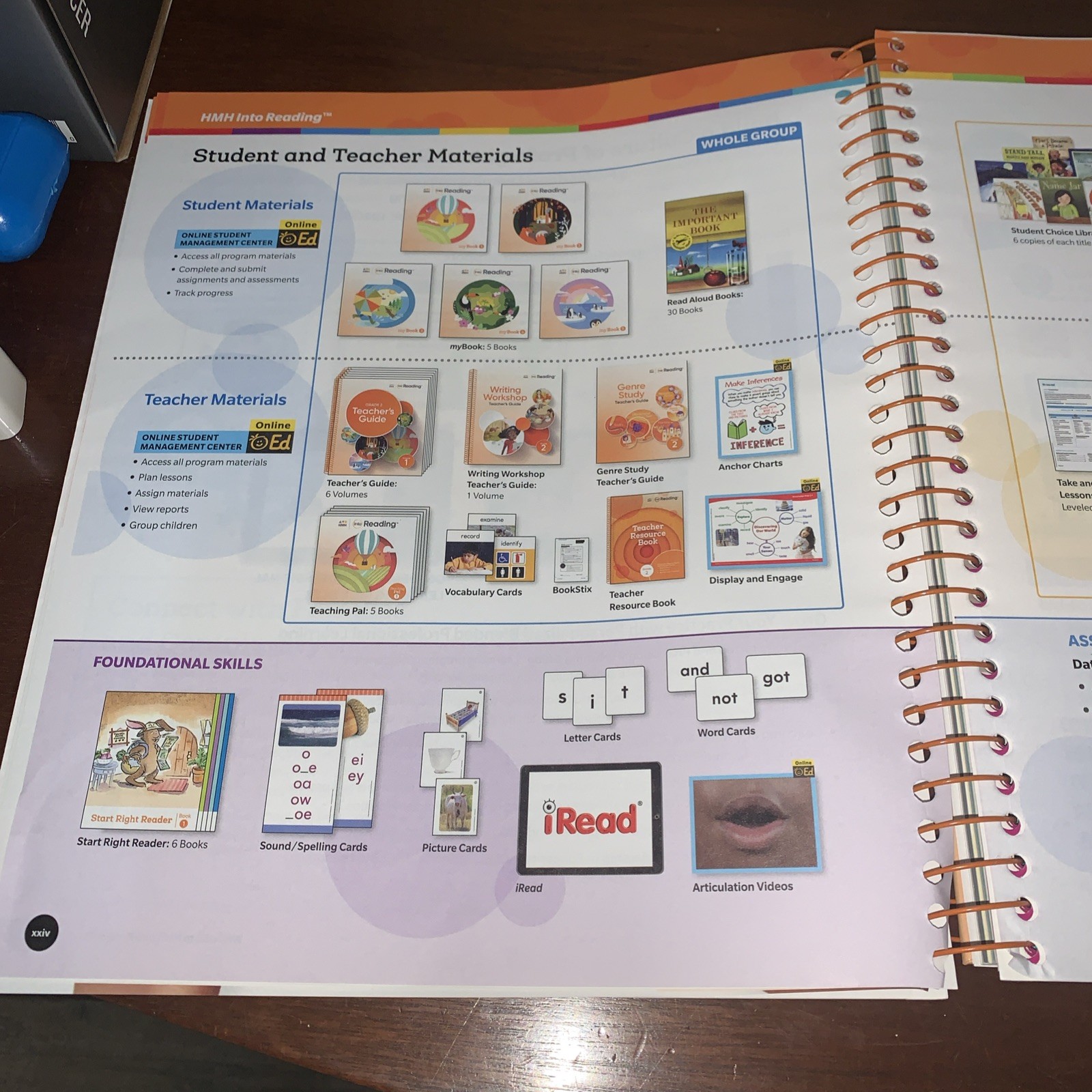 HMH Into Reading Grade 2 Volume 1 Teachers Guide & Writers Notebook Second Grade