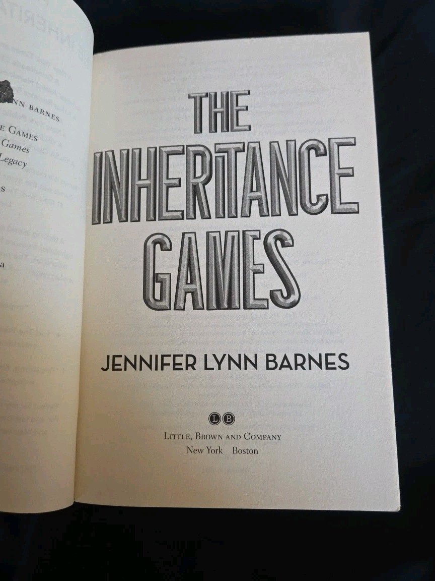 The Inheritance Games by Jennifer Lynn Barnes (2021, Trade Paperback)