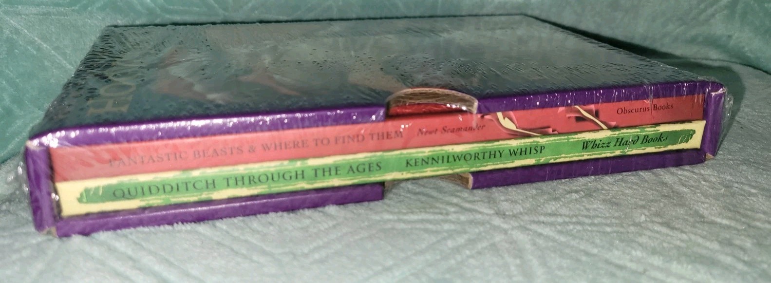 Harry Potter The COMPLETE SERIES JK Rowling Box Set Books & HOGWARTS NEW SEALED