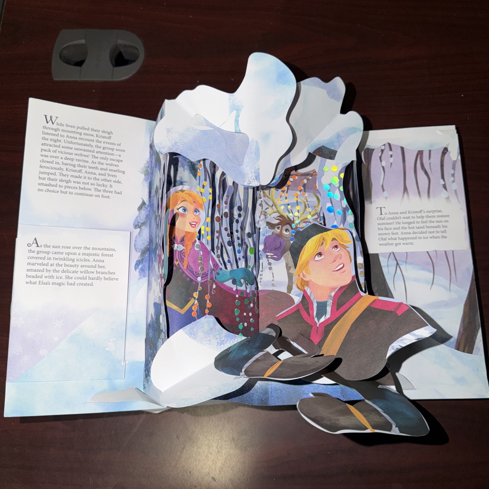 Frozen : A Pop-Up Adventure by Matthew Reinhart (2016, Hardcover) ACCEPTABLE