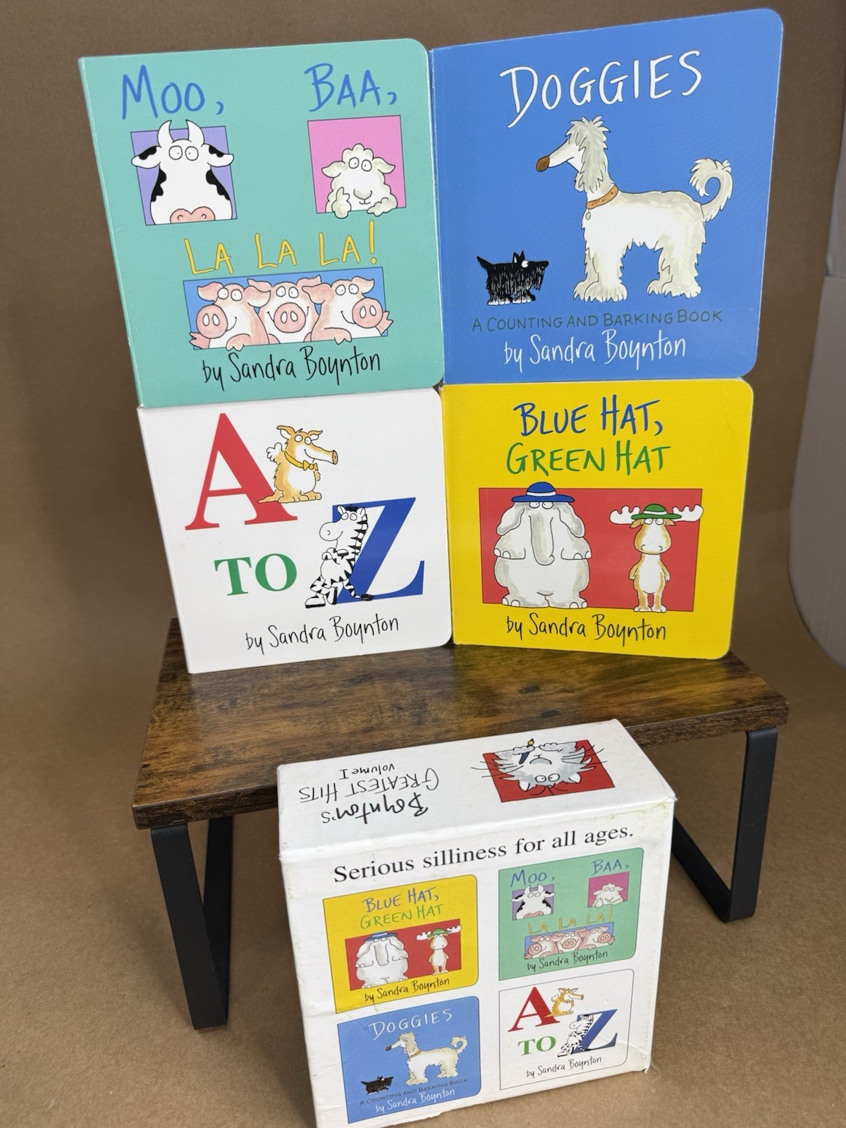 Boynton’s Greatest Hits I & II Boxed Set): The Going to Bed, A To Z, Moo, Baa,