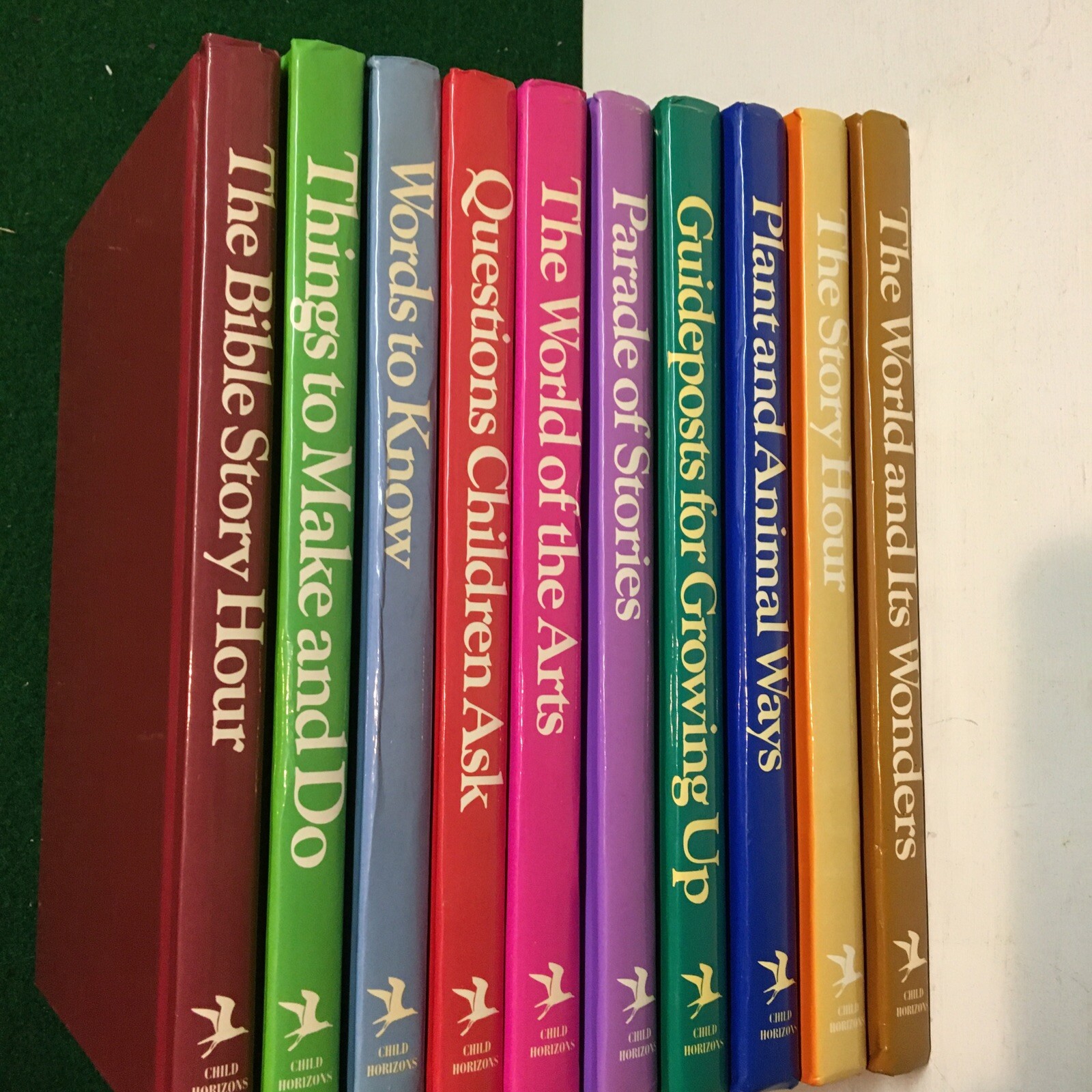 1995-1997 Child Horizons Books 10 Books (See pictures and descriptions)