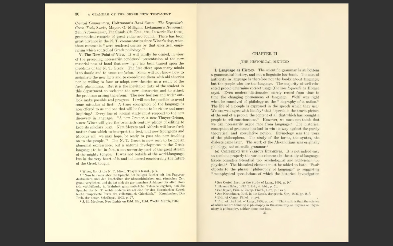 A Grammar of the Greek New Testament by A.T. Robertson (1914) E-Book on CD-ROM