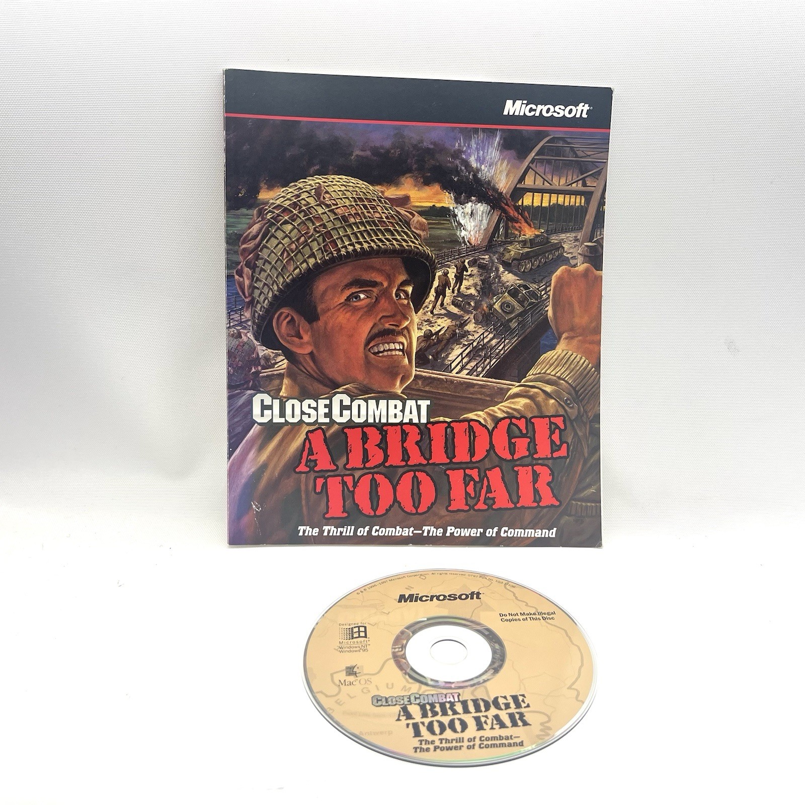 Microsoft Close Combat A Bridge Too Far Instructions, Tips & Strategies Manual