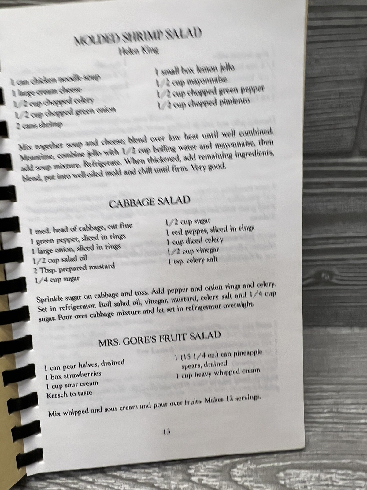 Kitchens Of Yesterday Vintage 1997 Cookbook Softcover Spiral Binding 231 Pages
