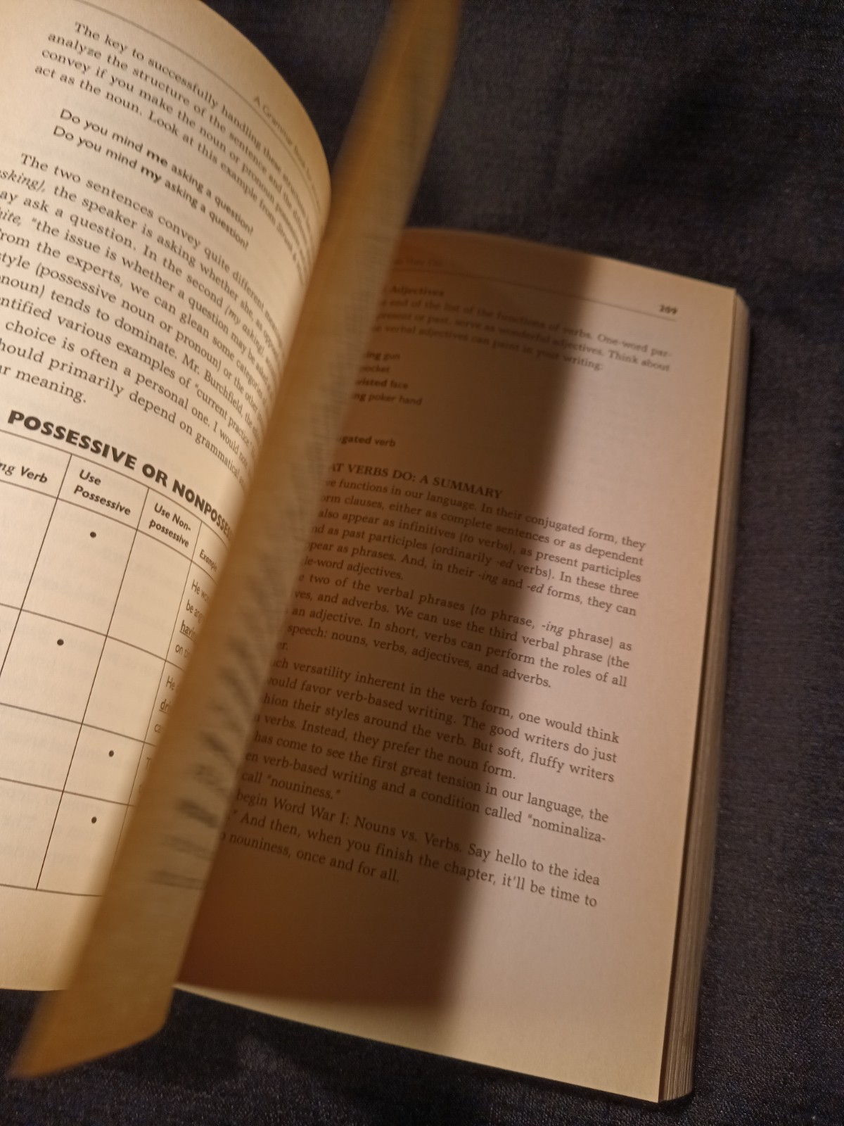 A GRAMMAR BOOK FOR YOU AND I …OUPS, ME ; BY EDWARD GOOD PAPPER BACK 430 PAGES