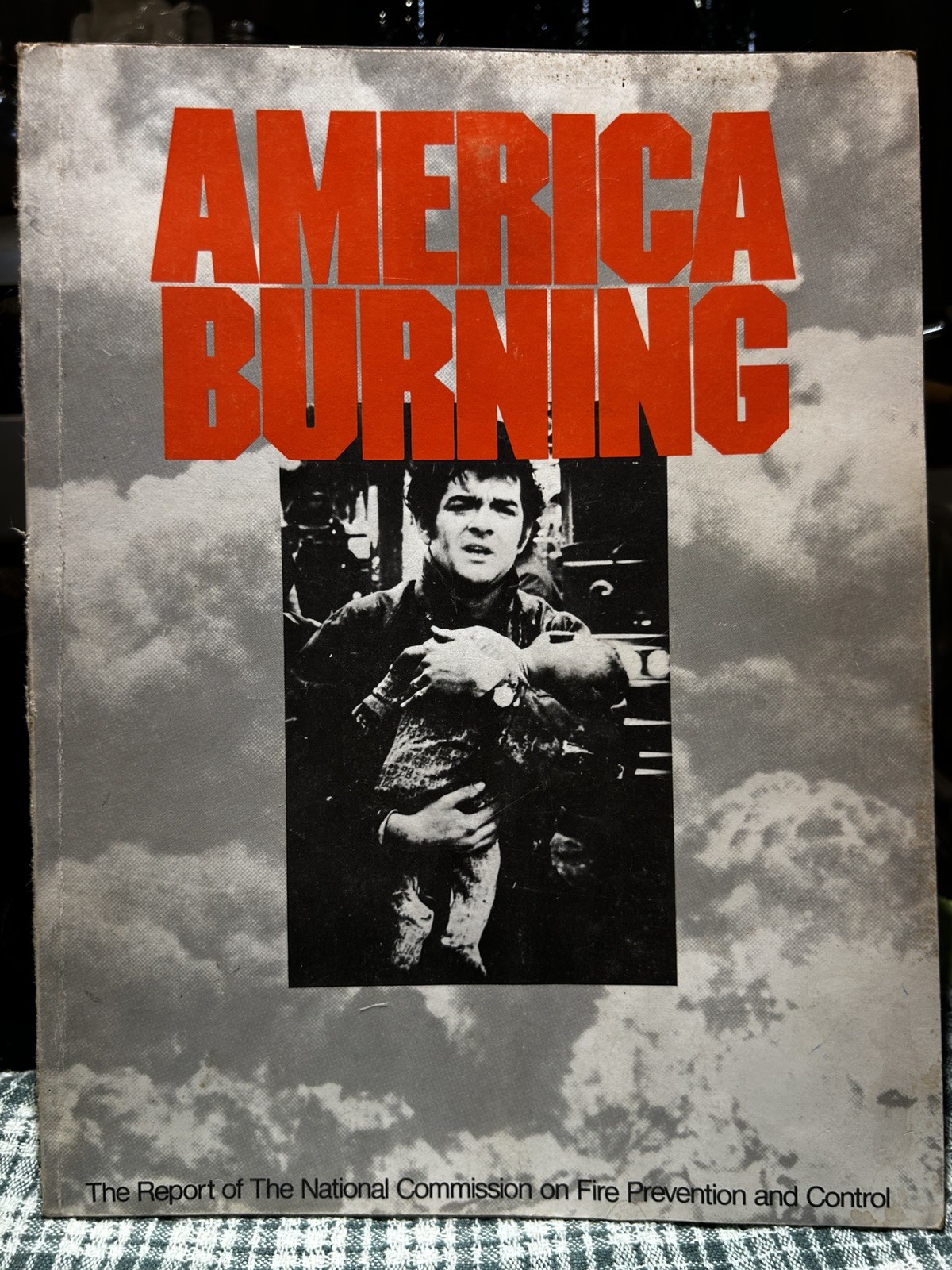 America Burning ~Fire Prevention And Control. USED. Read Full Description Please