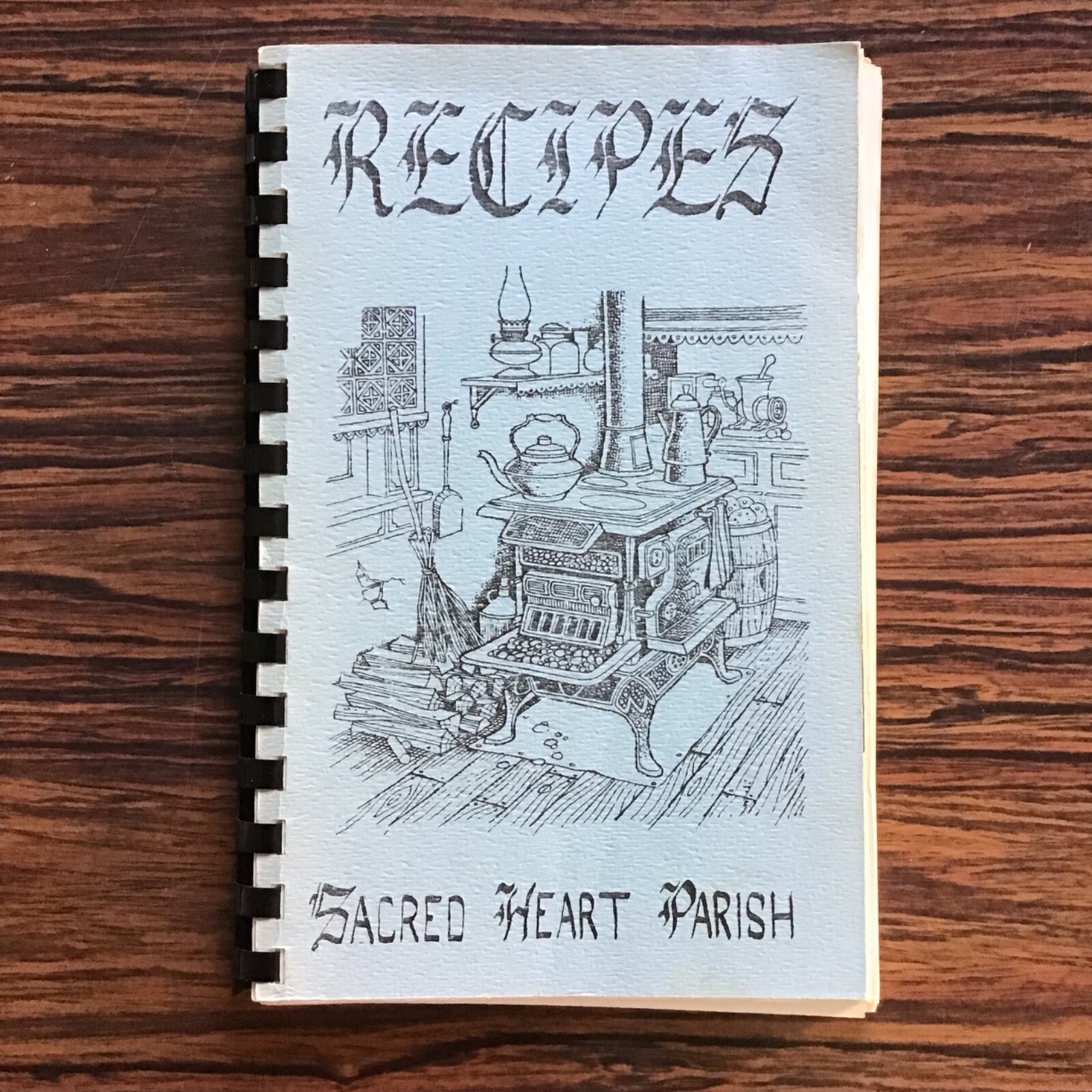 Vincennes Indiana Sacrad Heart Church Vintage Cookbook SEE INDEX PHOTOS