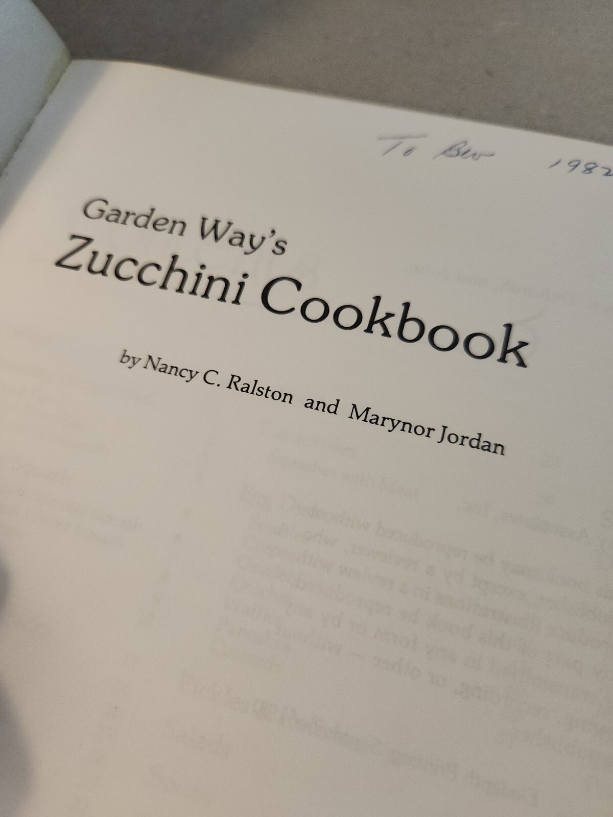 Vintage Cookbook Recipes Kitchen Garden Ways Zucchini Squash 140 Pages Casserole