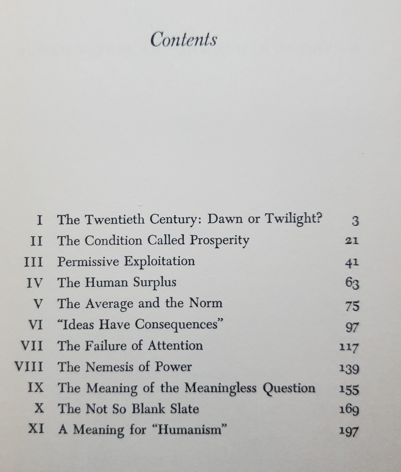 Human Nature and the Human Condition by Joseph Wood Krutch-1959 Stated 1st Print