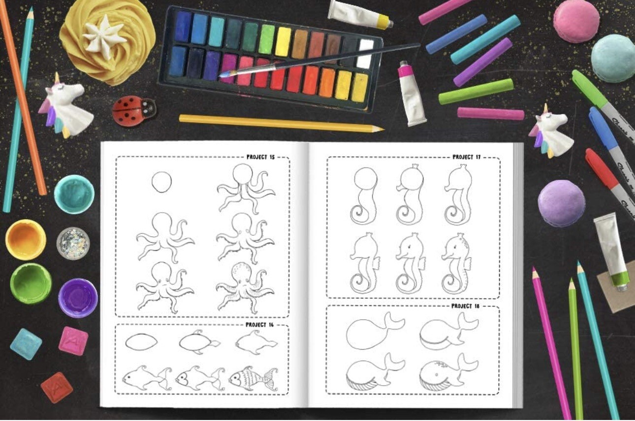 How to Draw: Beginner Drawing Made Easy: An Activity Workbook & Simple Guide
