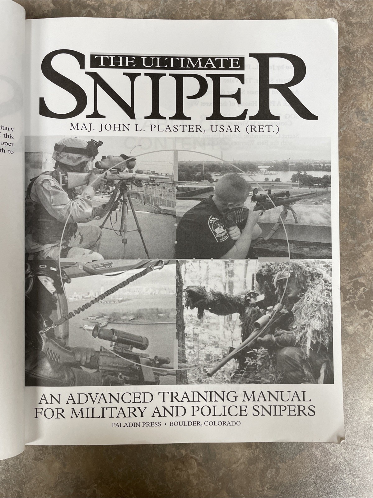 The Ultimate Sniper Updated And Expanded by Major John L. Plaster Large PB