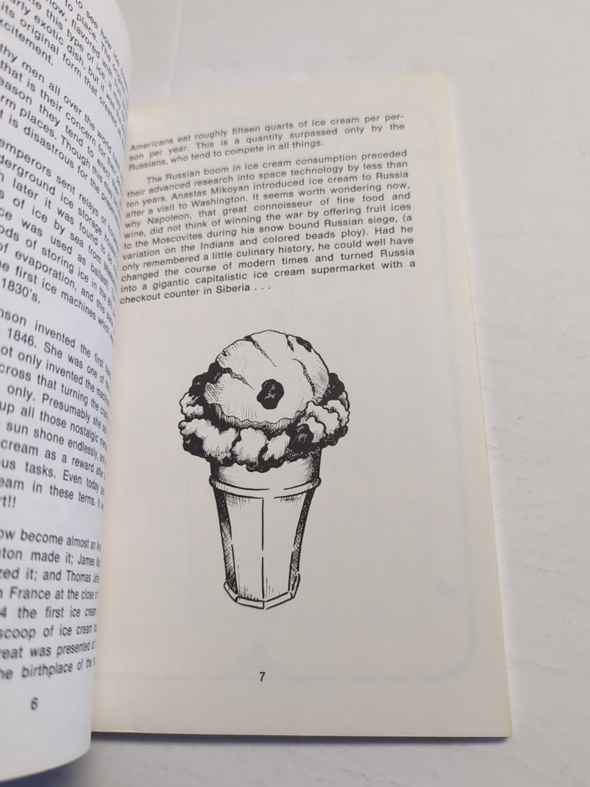 Ice Cream Irena Chalmers 1974 Potpourri Press HTF Vintage Cookbook