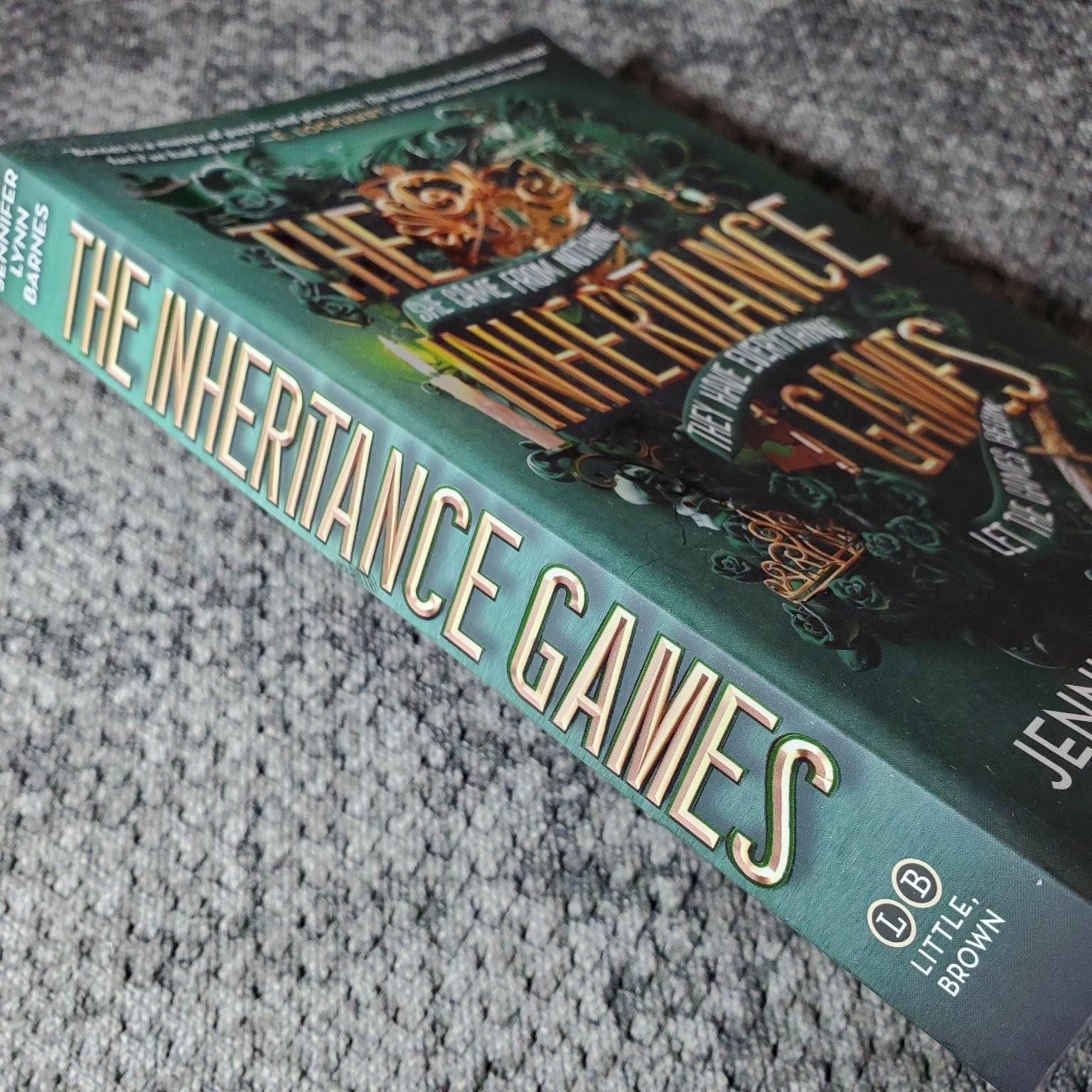 The Inheritance Games Jennifer Lynn Barnes 2022 Trade Paperback Mystery