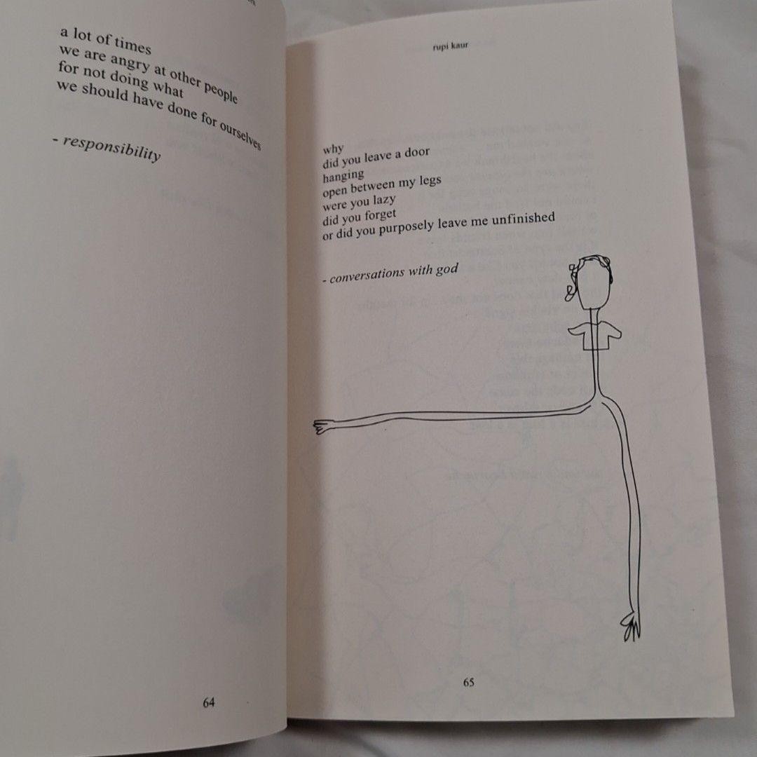 The Sun And Her Flowers, Rupi Kaur Paperback Andrews McMeel 2017 White Poetry