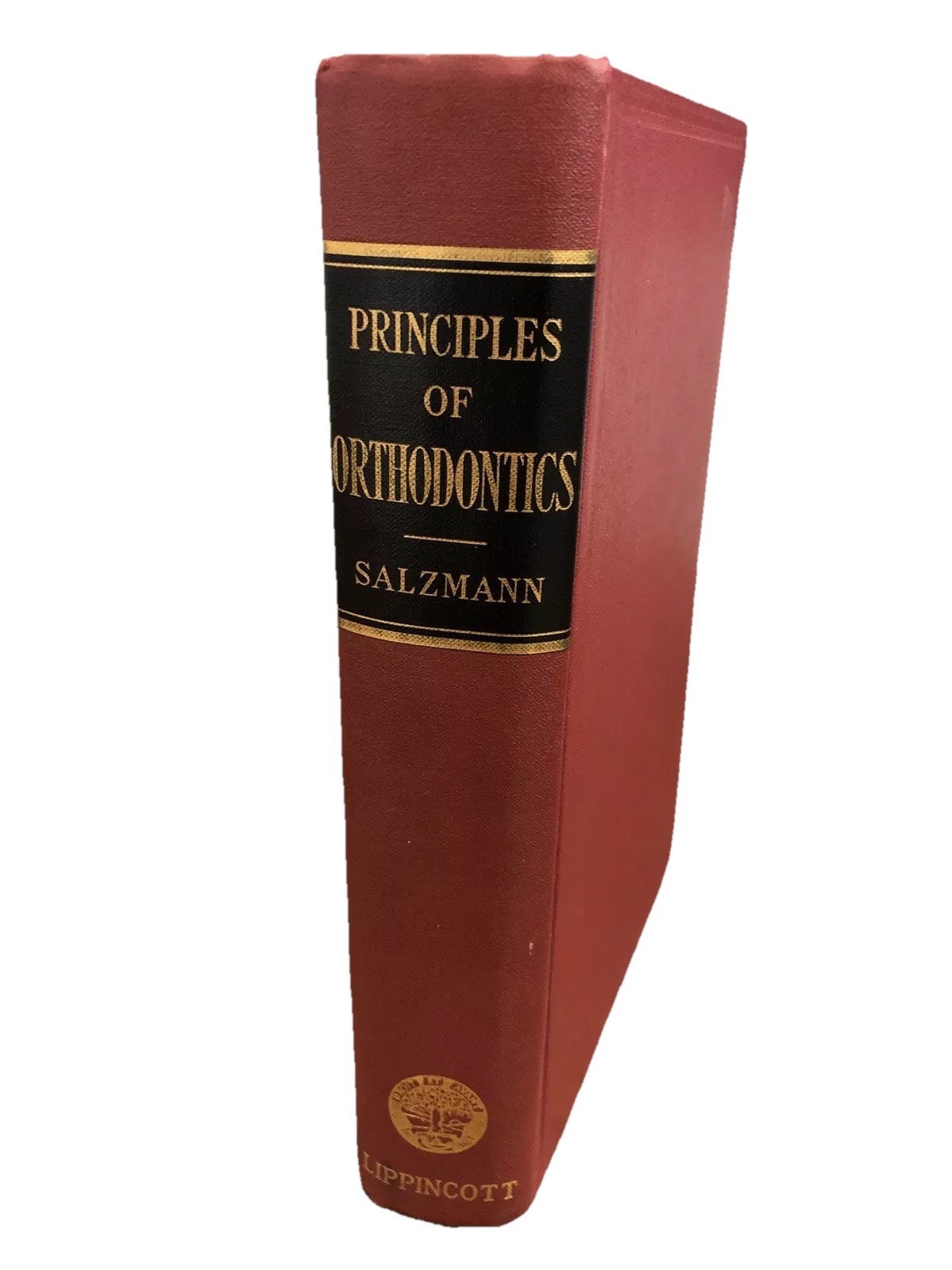 Principles of Orthodontics Salzmann DDS 1943 Illustrated Charts Dentistry HC