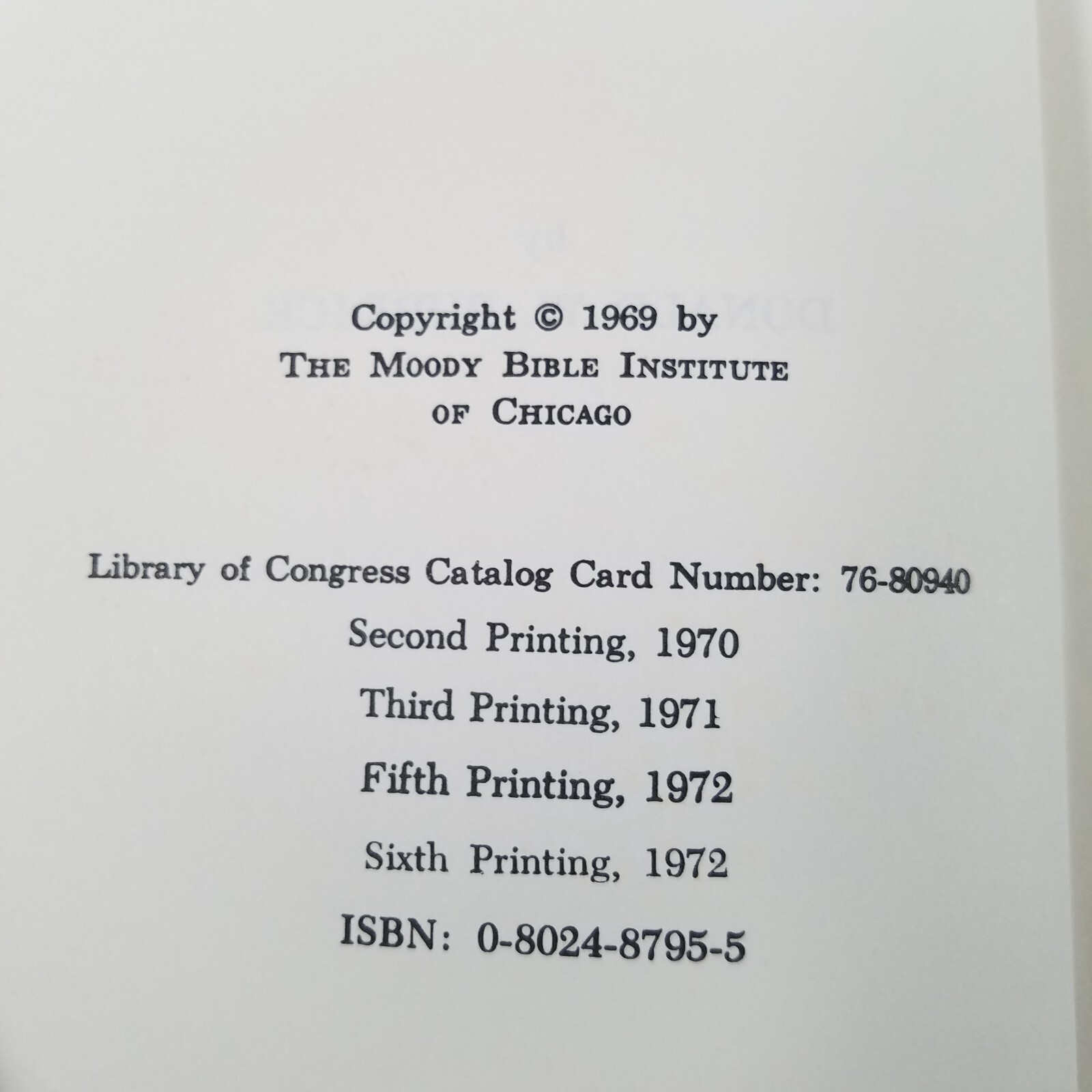 TONGUES: To Speak or Not to Speak by Donald W. Burdick – 1972 Printing