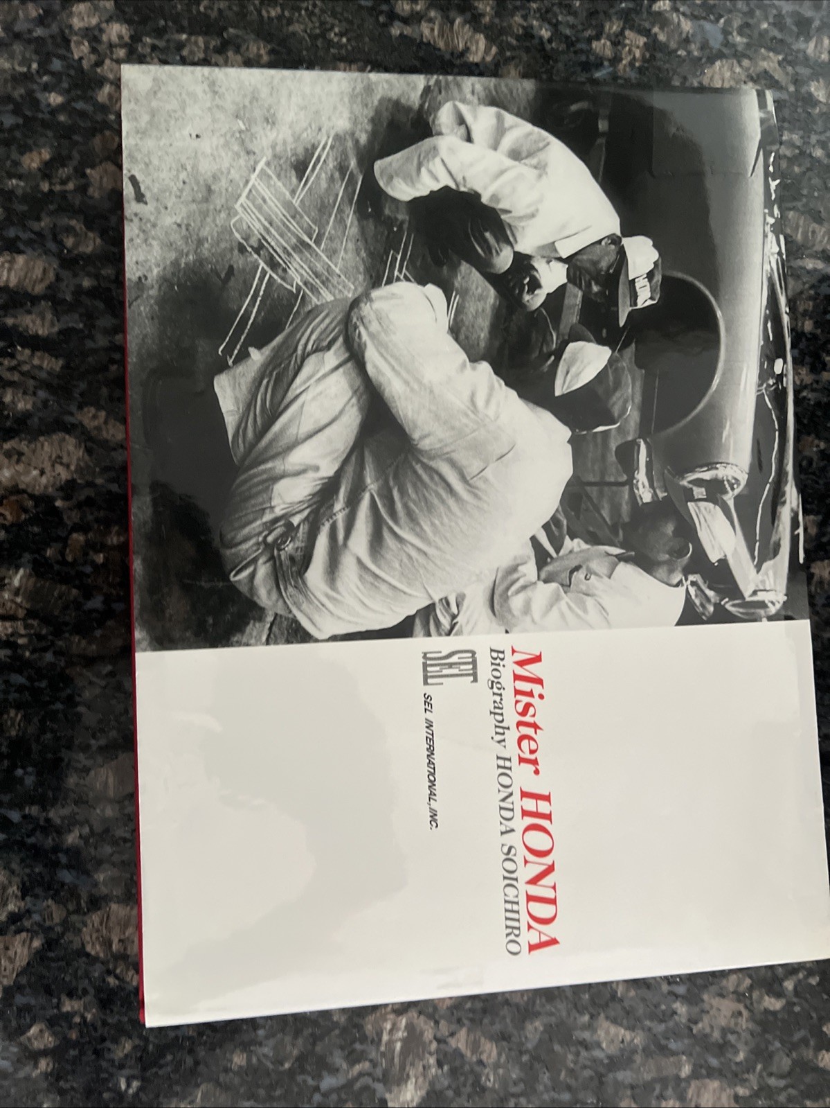 Mister Honda : Biography of Honda Soichiro, 1998 English Edition HB/DJ + Case