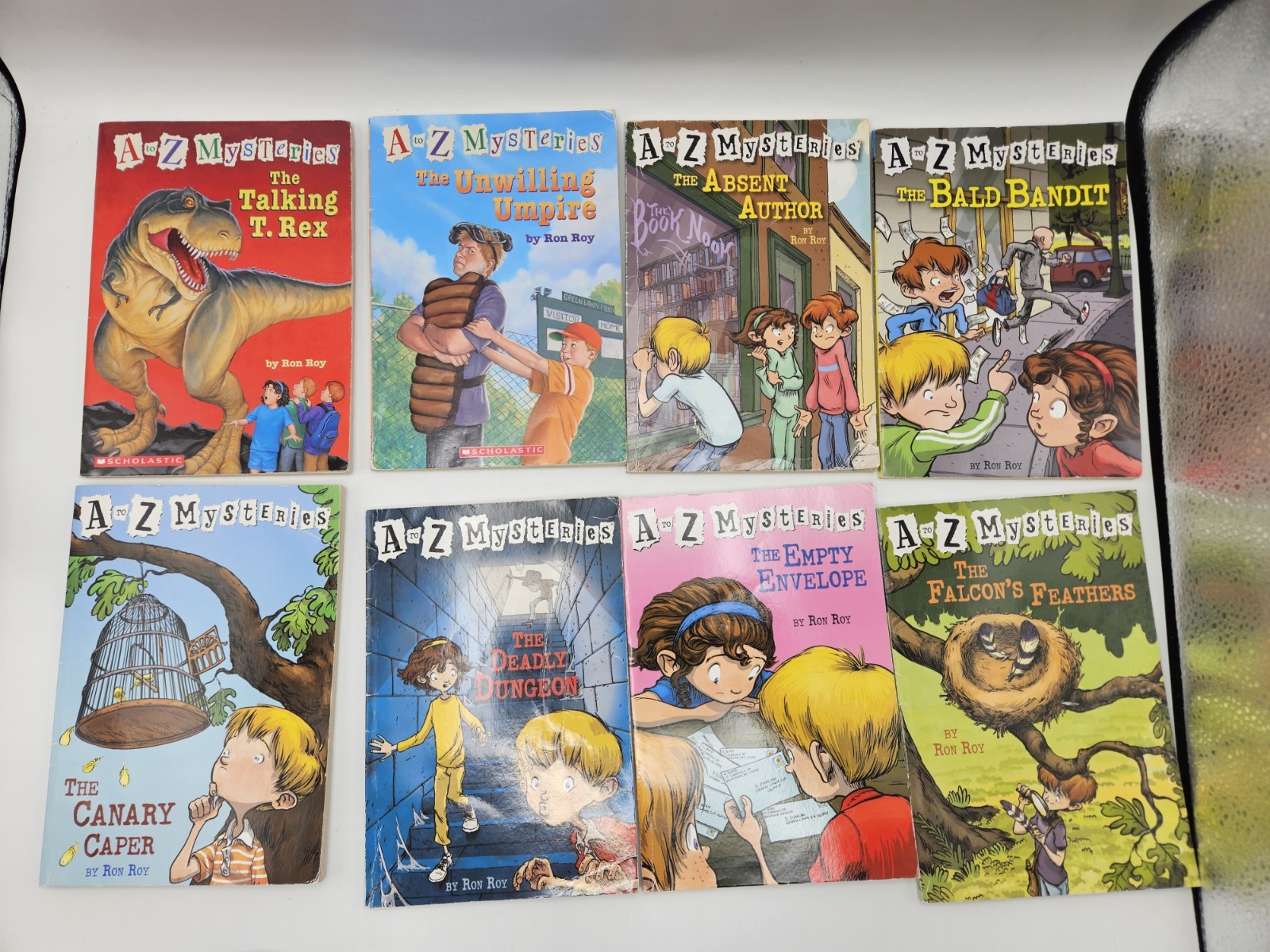 34 A to Z Mysteries Chapter Book Lot – by Ron Roy