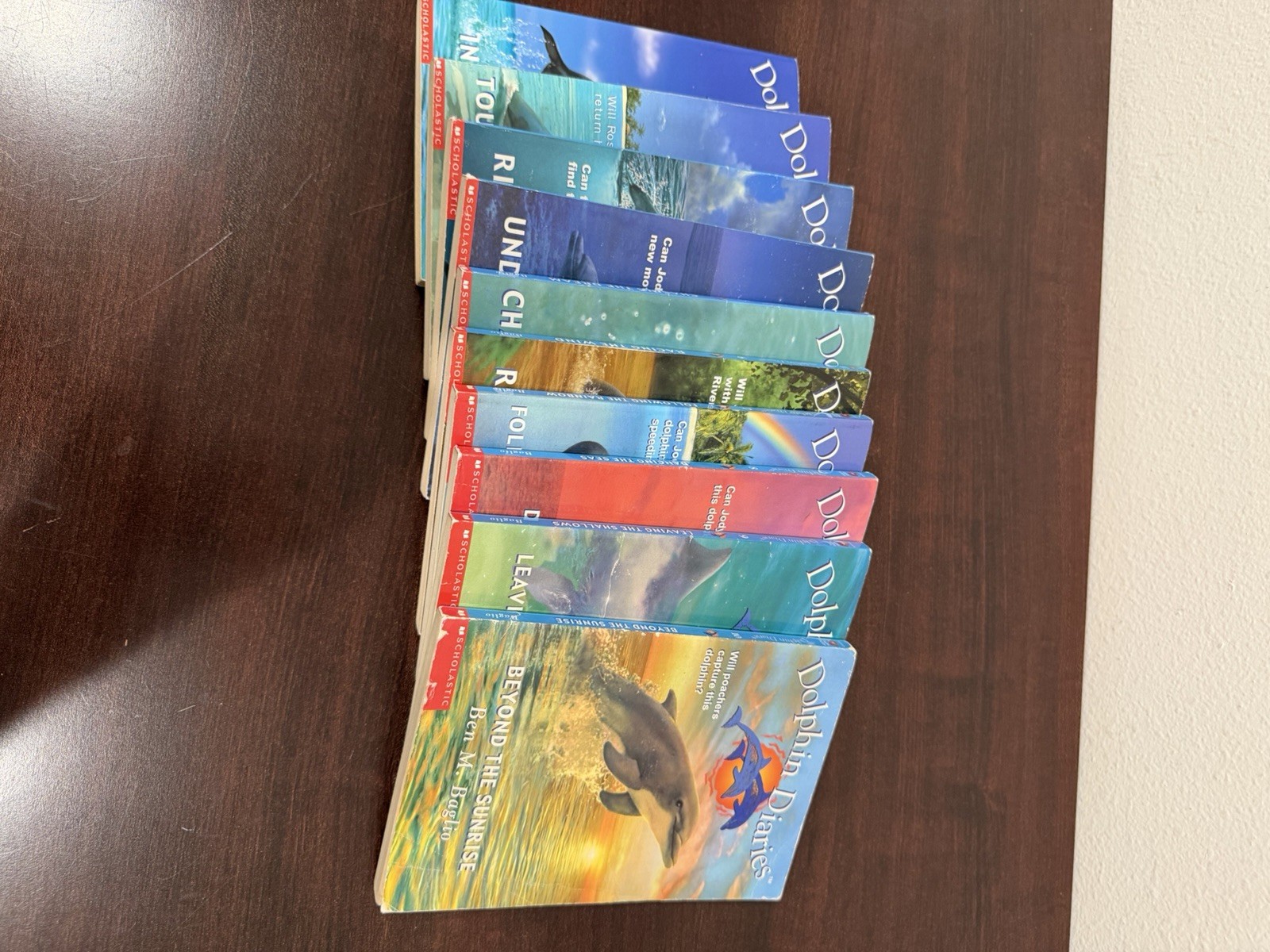 Dolphins Diaries Books: Full Set of Books #1-10. Very Good Condition Free Ship