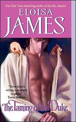 The Taming of the Duke – Eloisa James – Good – See condition notes