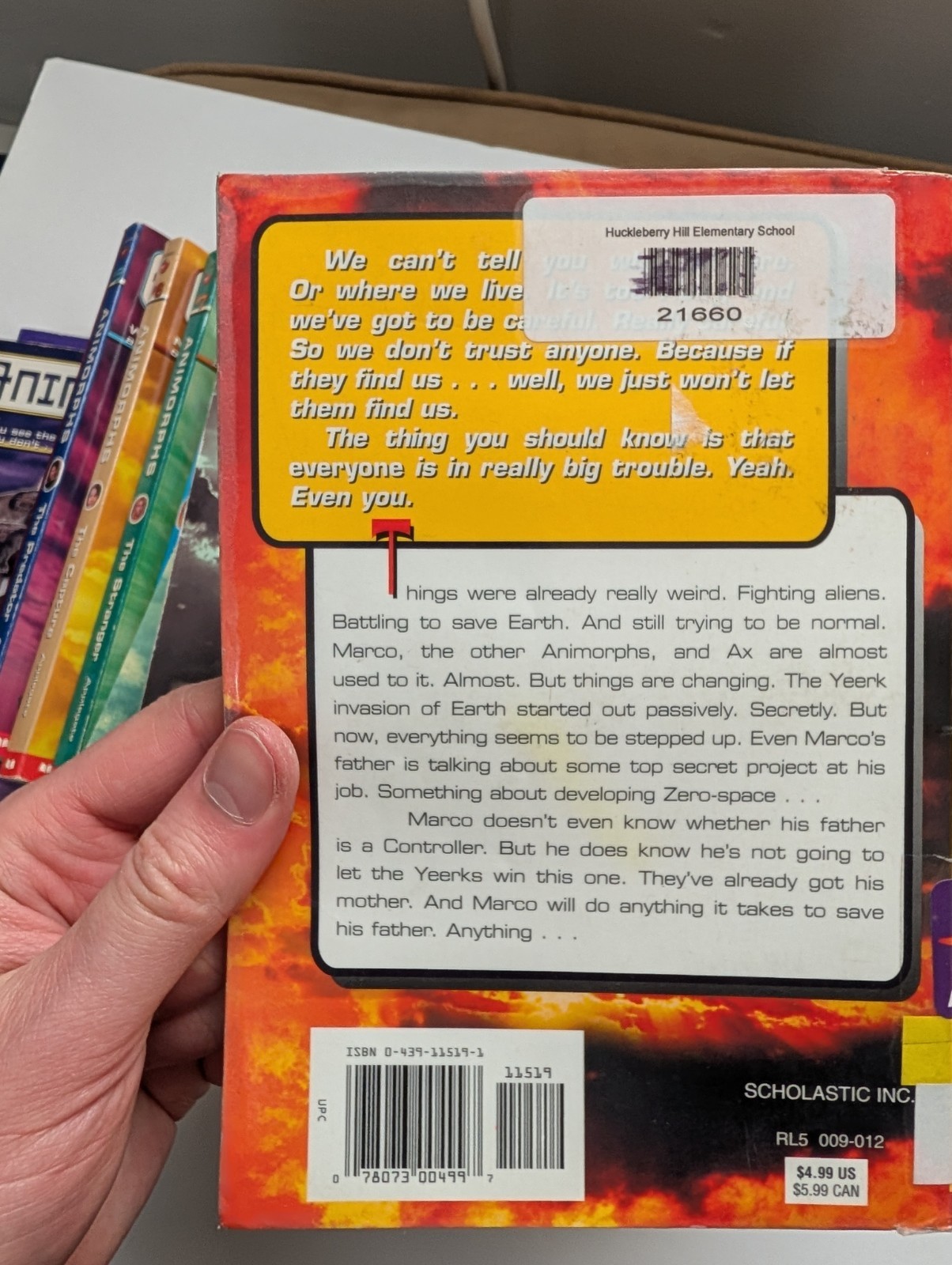 Lot of 24 Animorphs Scholastic Paperback Books K.A. Applegate