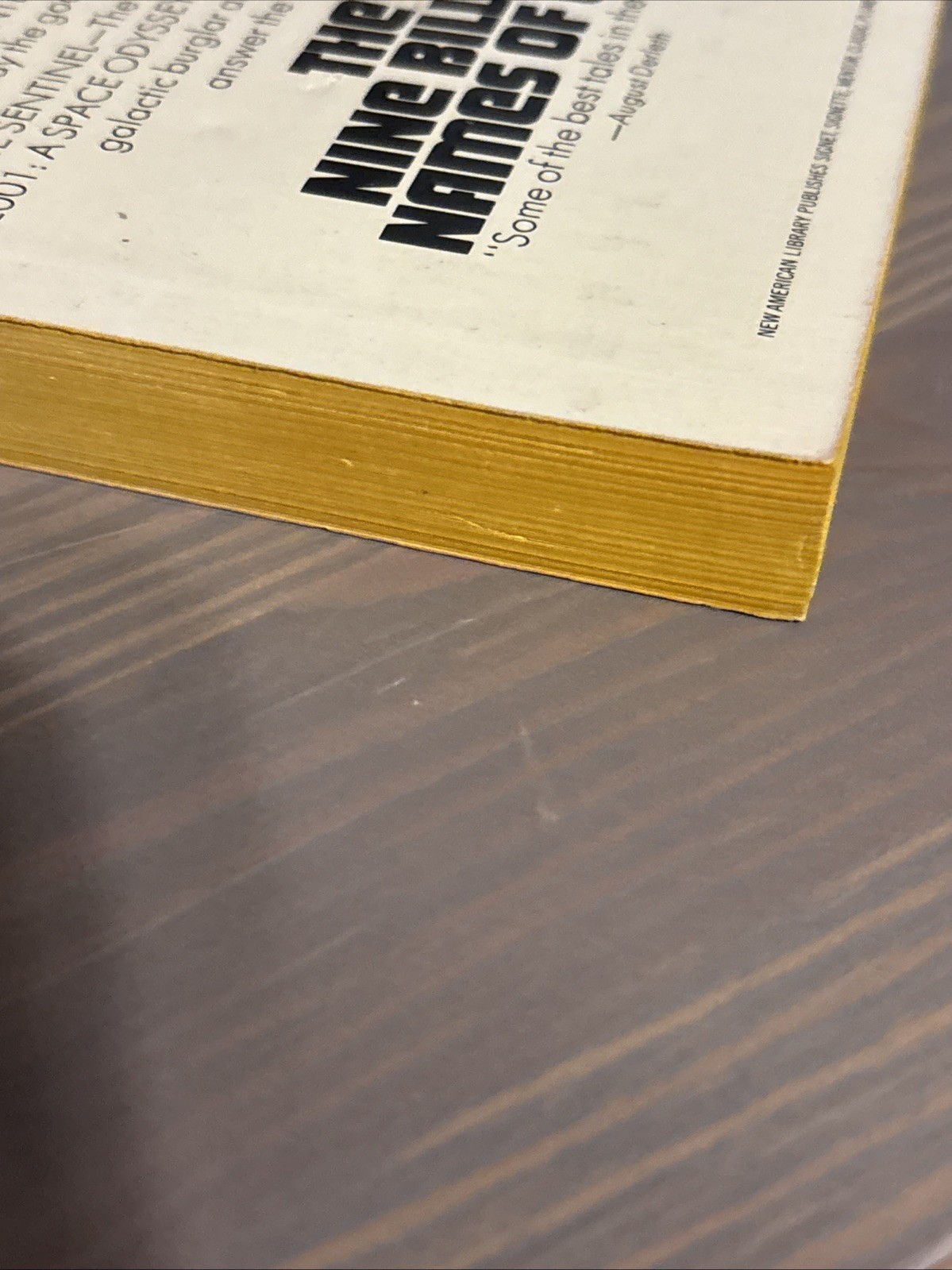 The Nine Billion Names of God by Arthur C. Clarke 1974 Signet 1st Printing