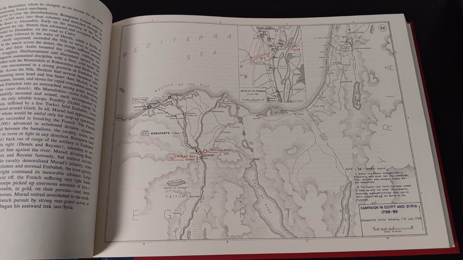 A Military History And Atlas Of The Napoleonic Wars – Vintage 1968 Hardcover