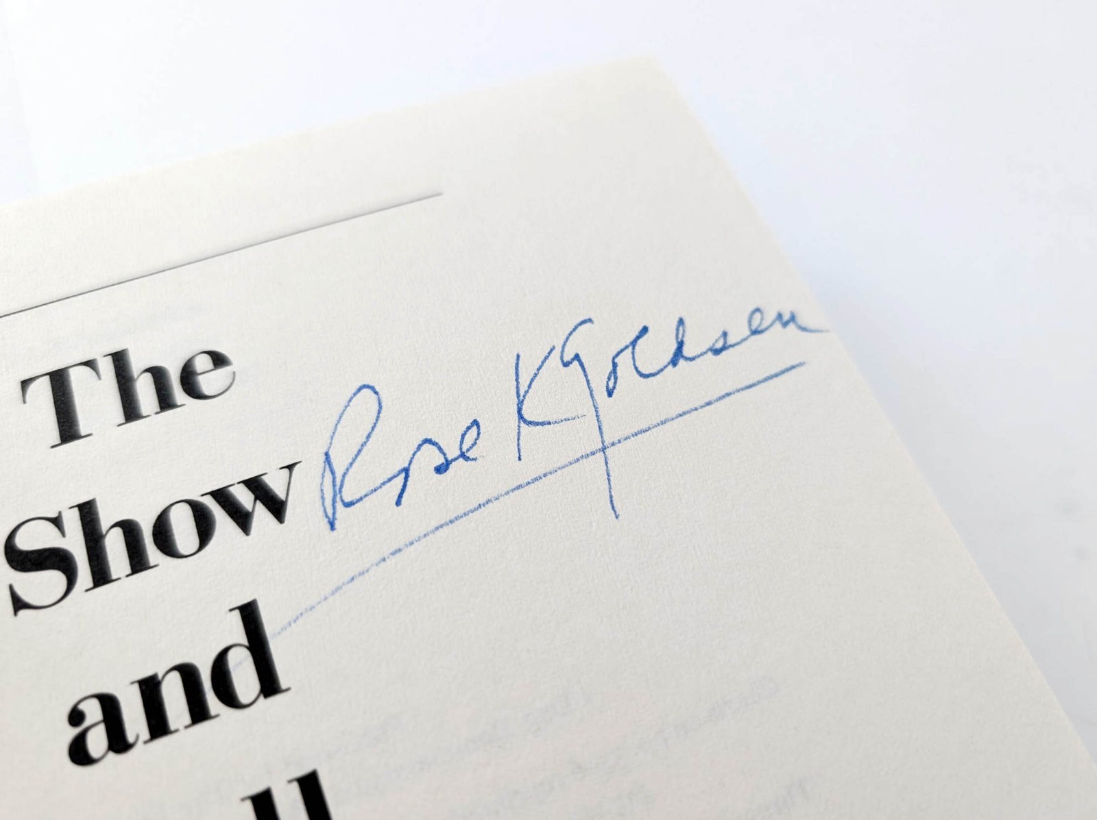 The Show and Tell Machine Rose K. Goldsen 1977 TV History SIGNED First Edition