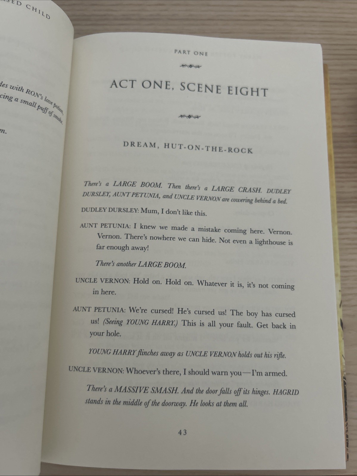 Harry Potter and the Cursed Child Parts One and Two