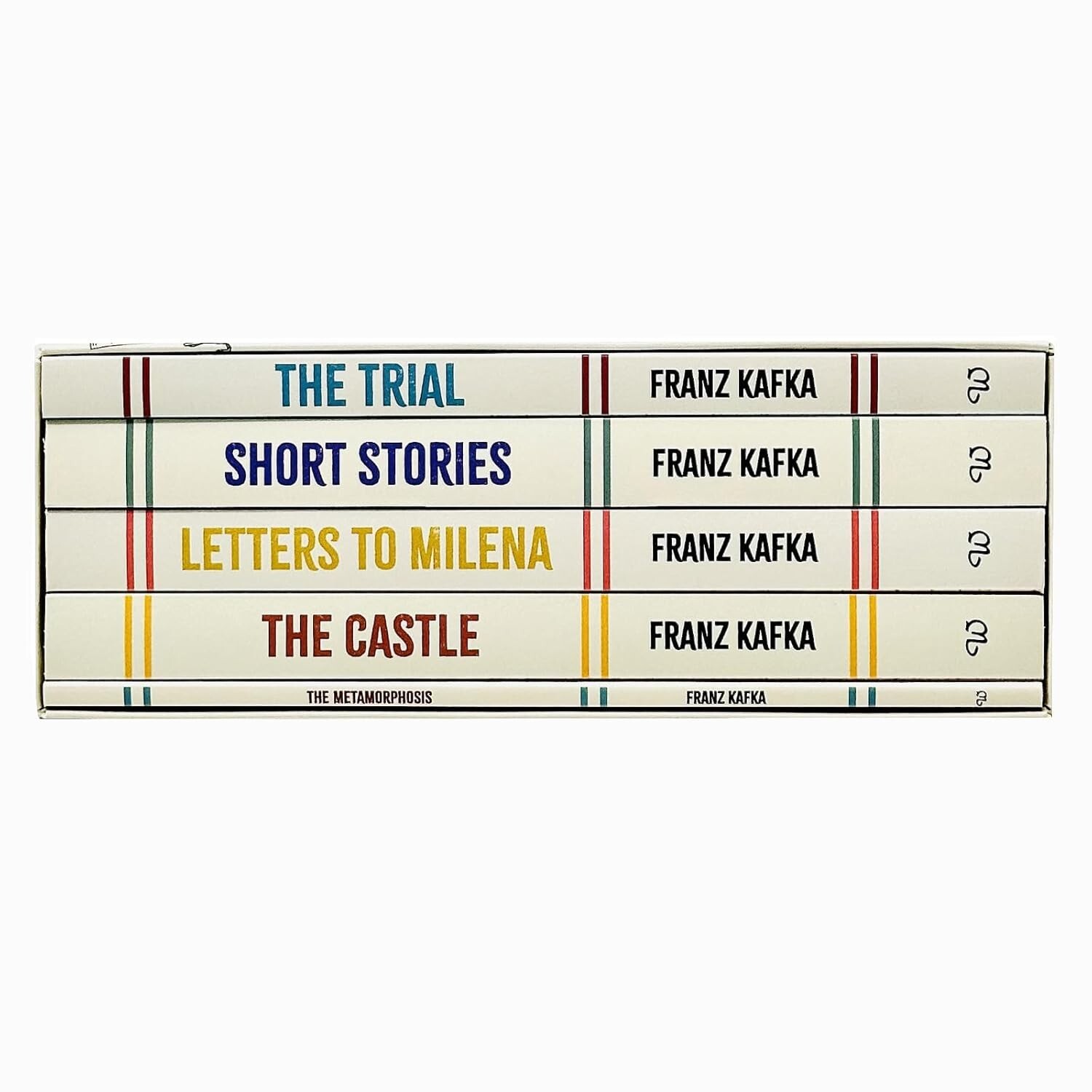 Curated Works of Franz Kafka 5 Books Collection Boxed Set(The Trial, Short Story