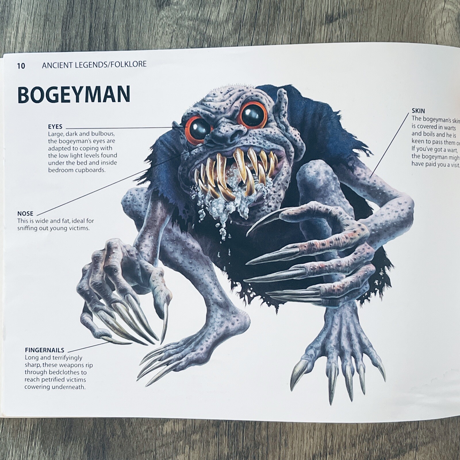 Mythical Monsters by Chris McNab 2013 Illustrated Legend Folklore Myth Maps Info