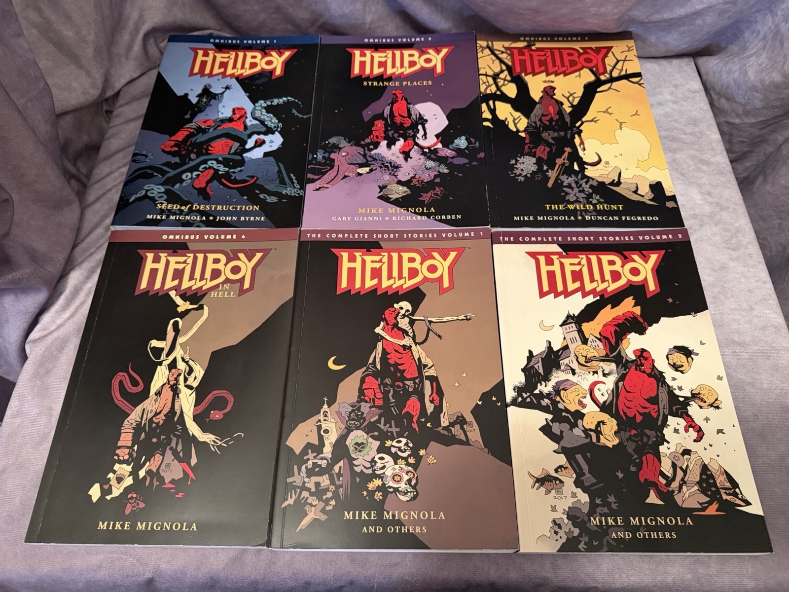 Hellboy BPRD Lot TPB Mike Mignola Graphic Novel Collection