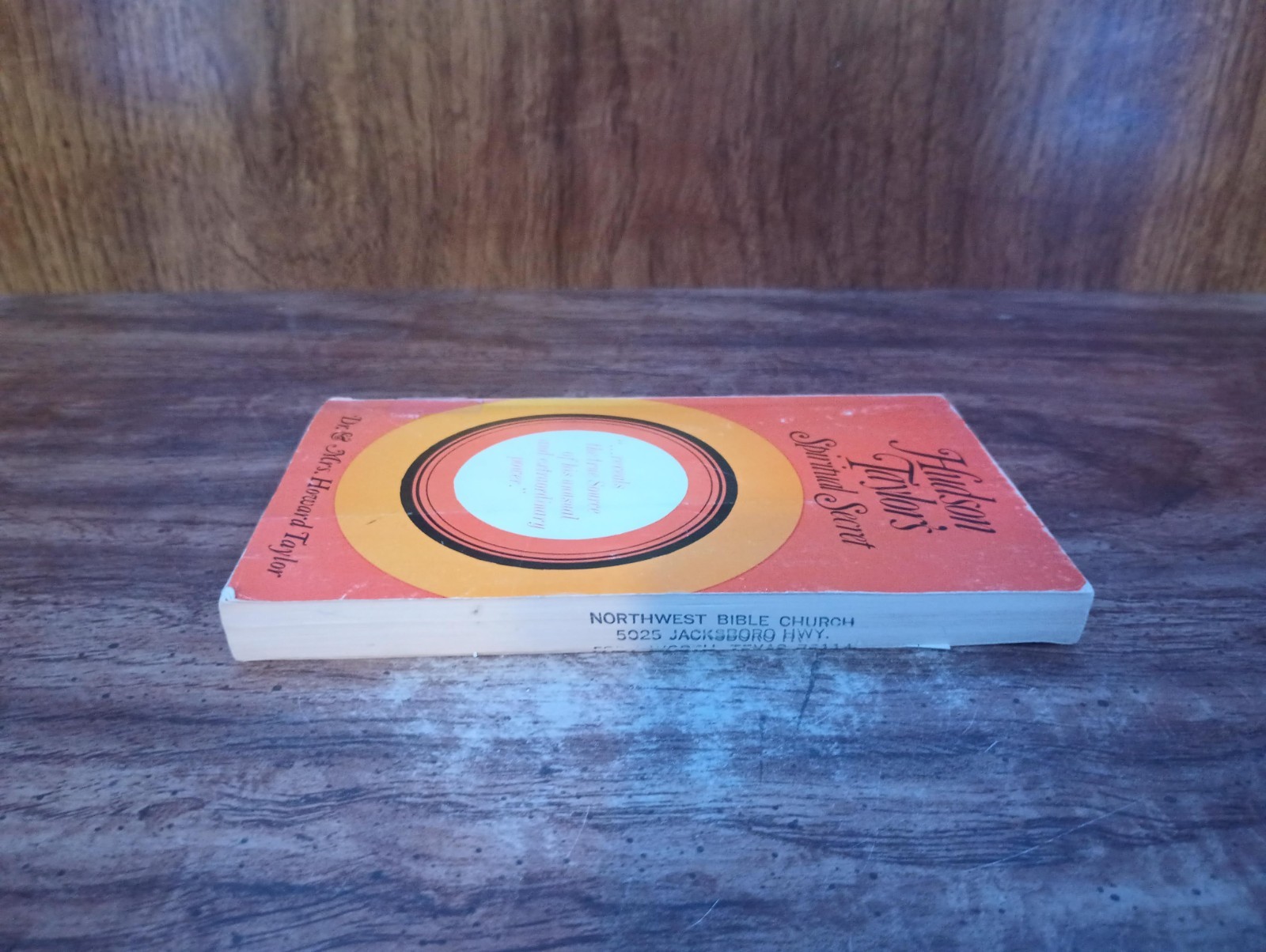 Hudson Taylor’s Spiritual Secret PB Howard Taylor Moody Press Christian Faith Sp