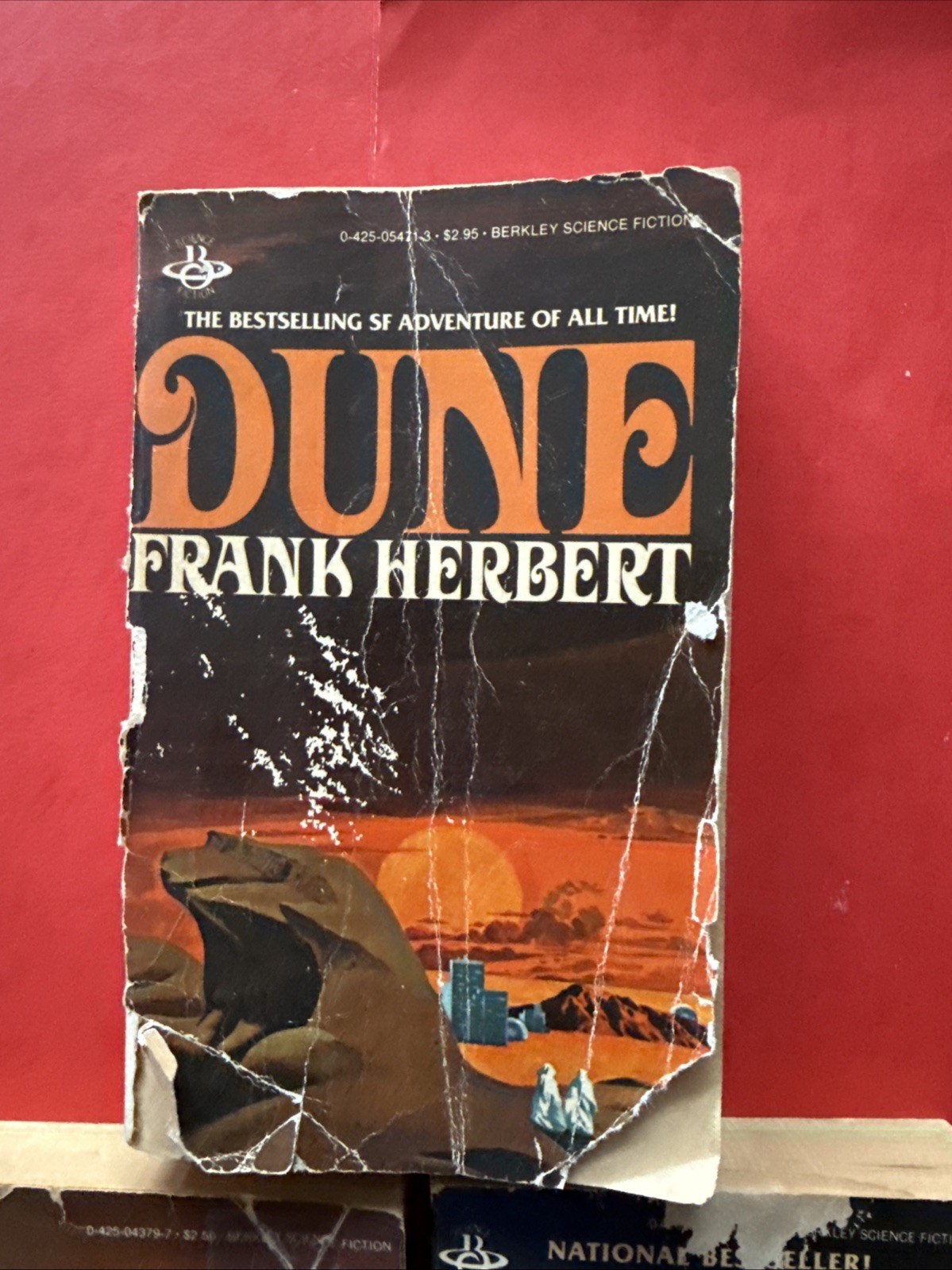 Frank Herbert Dune Trilogy Lot Of 3 Vintage Paperback (Dune, Messiah, Children)