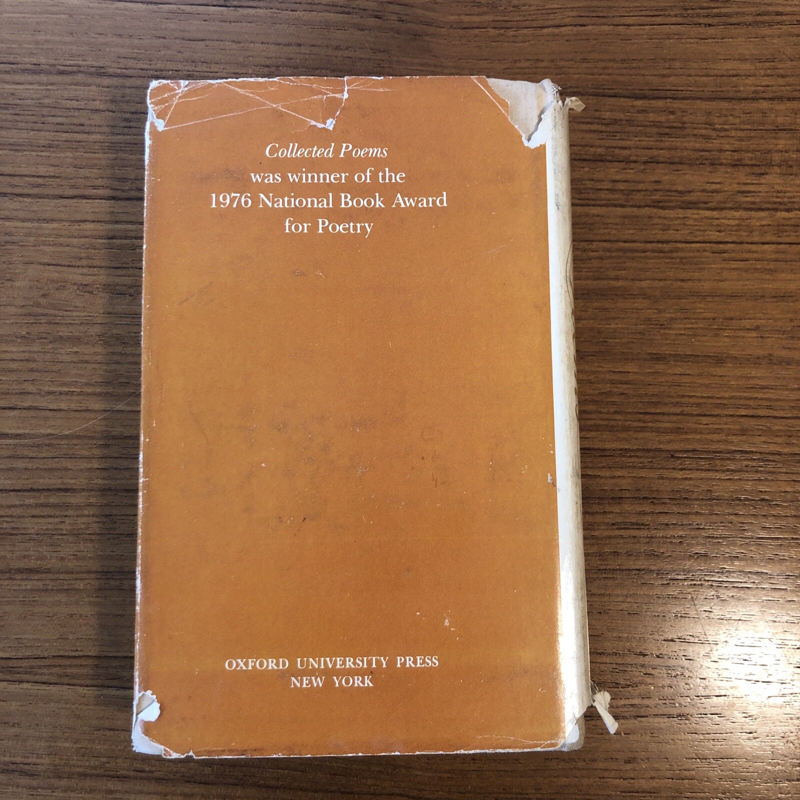 Collected Poems, 1930-1976 by Richard Eberhart Signed & Inscribed Very Good Cond