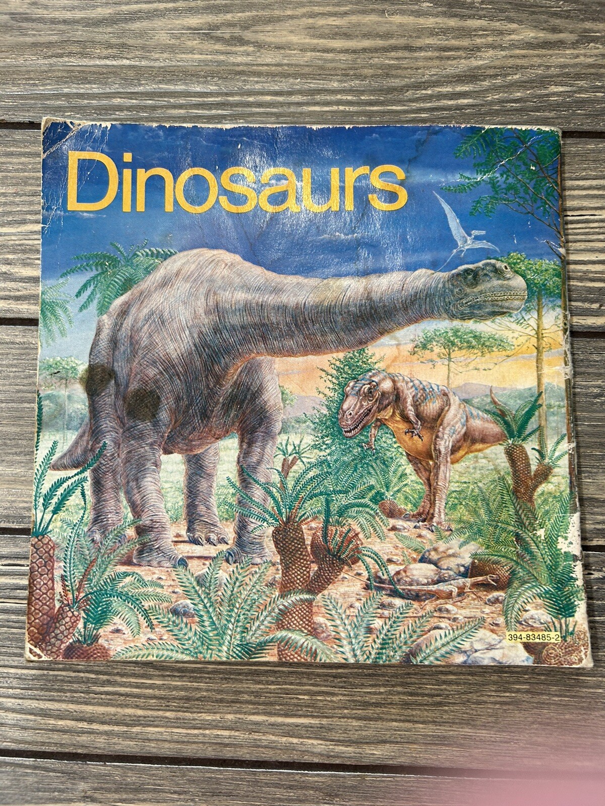 Vintage 1977 Random House Dinosaurs Book By Peter Zallinger