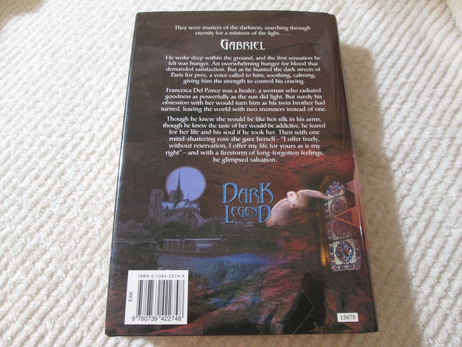 Dark Legend by Christine Feehan HC/DJ/BCE 2002 Book Club Hardcover Carpathians