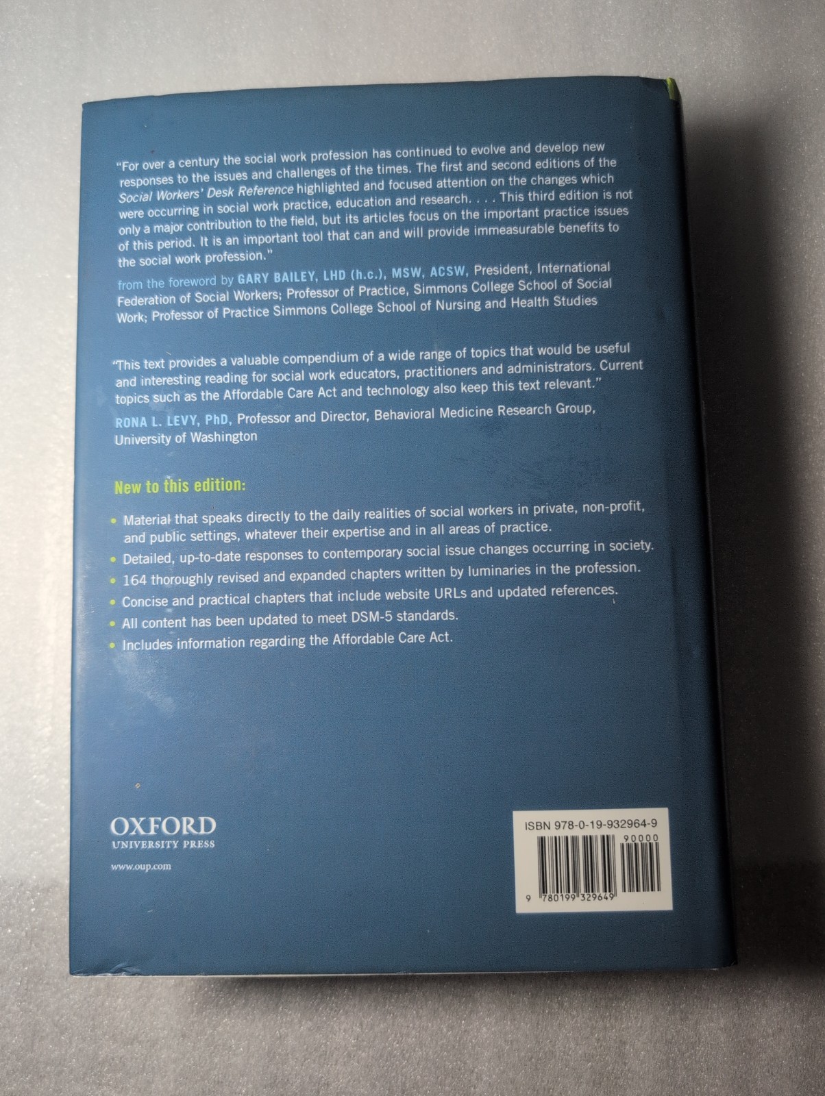 Social Workers’ Desk Reference by Kevin Corcoran3rd edition Hardcover