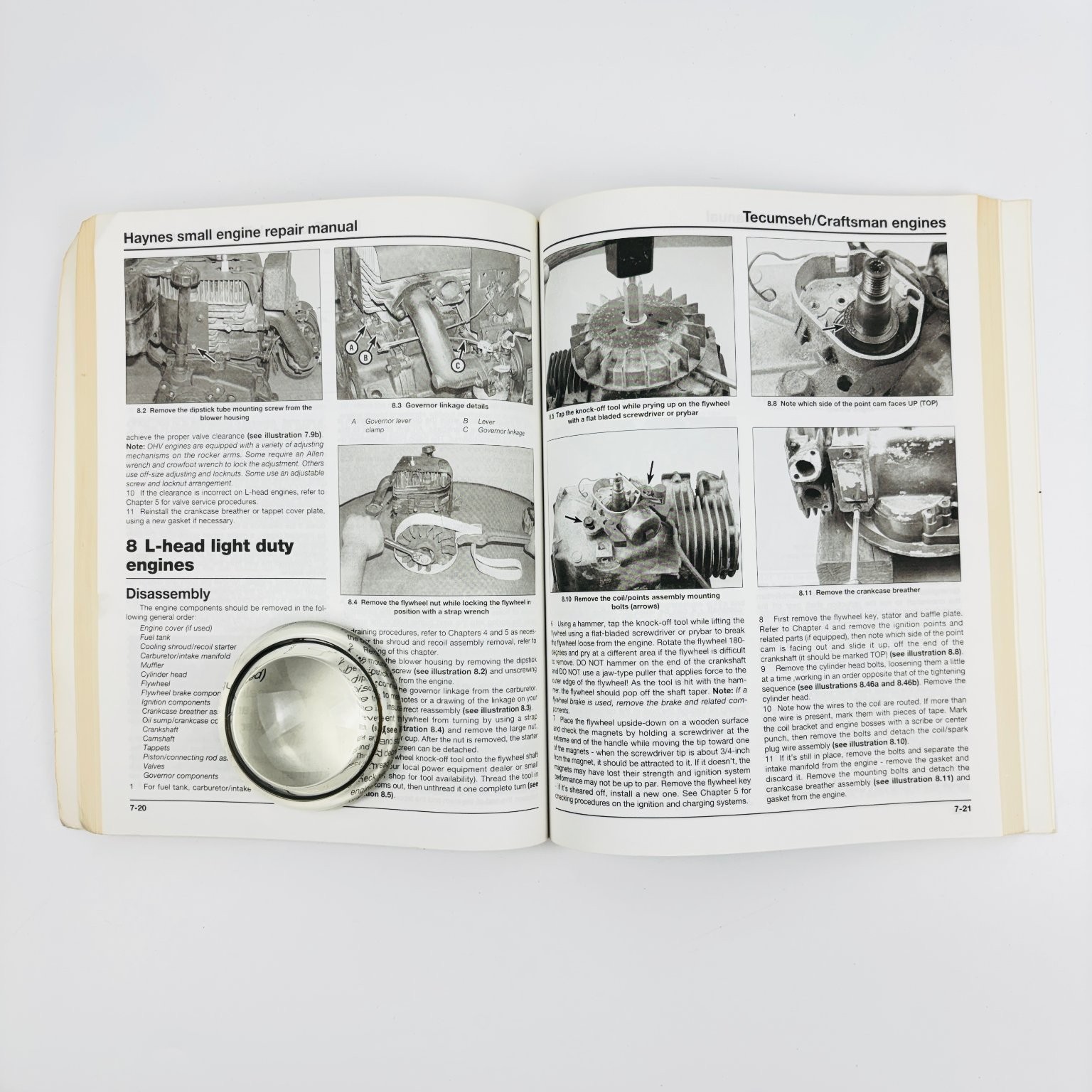 Haynes Small Engine Repair Manual 5.5 – 20 HP Four – Stroke 1998 Alan Ahlstrand
