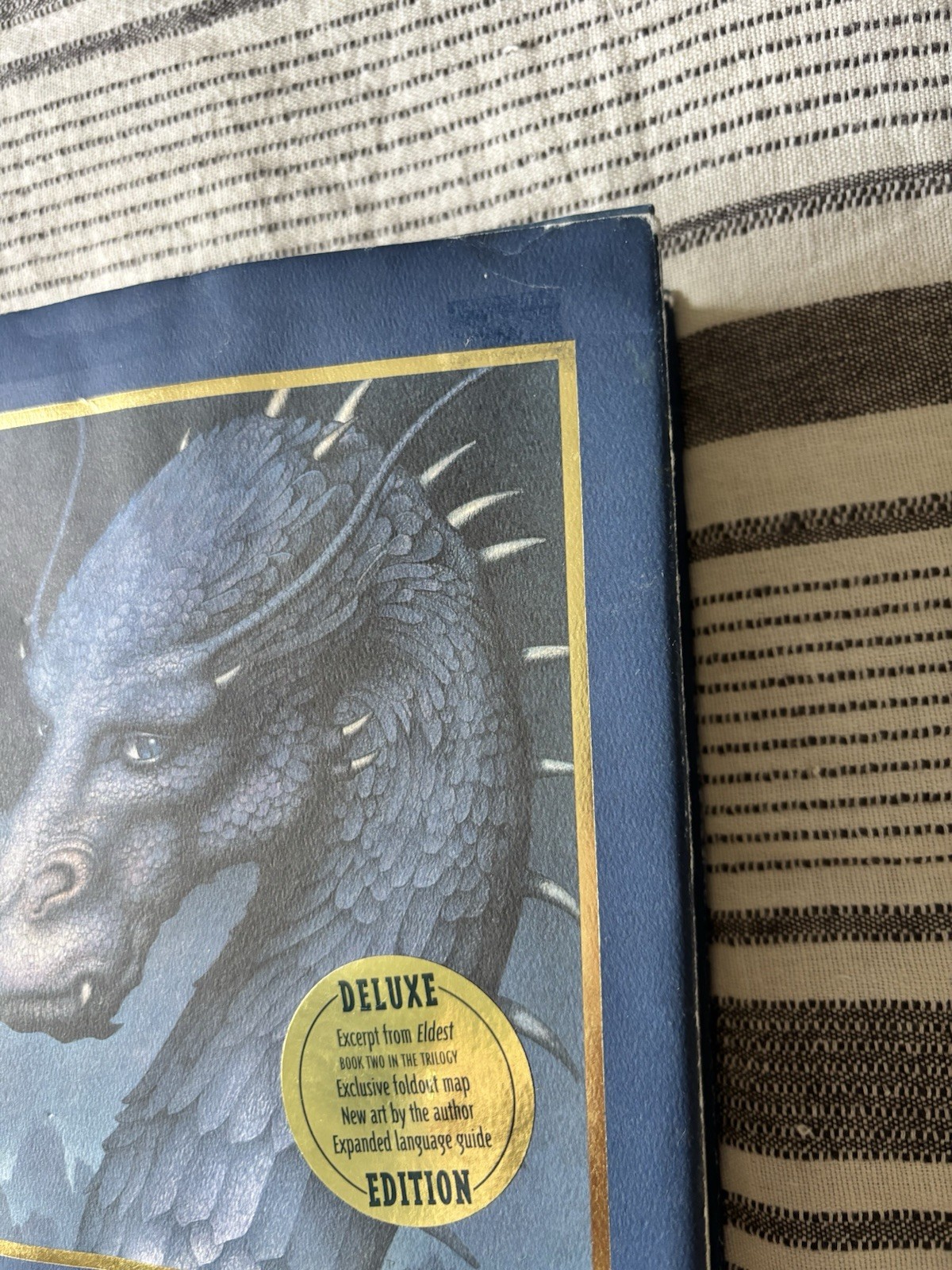 Eragon Christopher Paolini Deluxe Edition Hardcover w/Jacket Inheritance Bk 1
