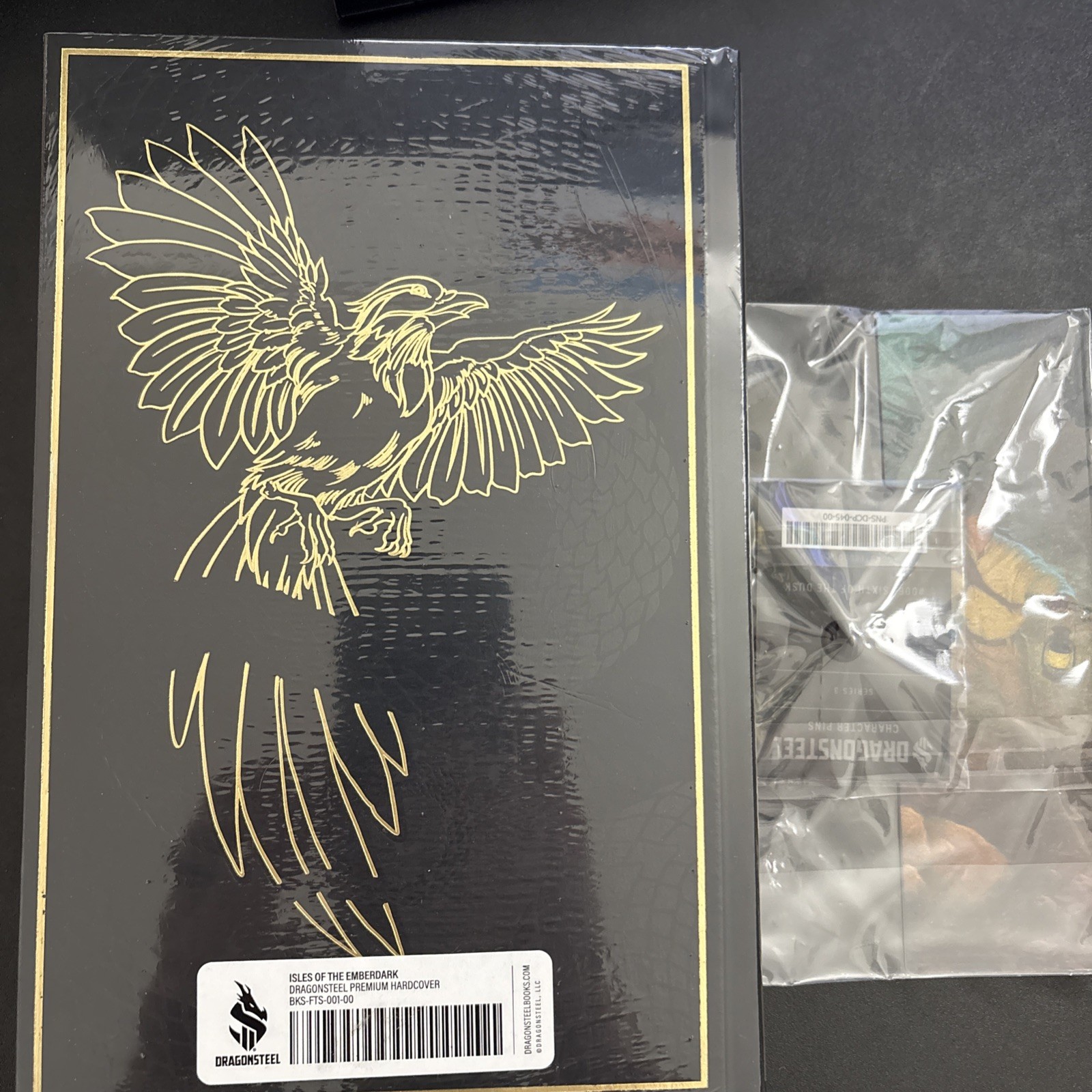 Sealed 1st Ed. Isles of The Emberdark Hardcover w/ Kickstarter add-ons