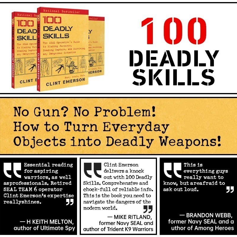“100 Deadly Techniques – A Guide for Navy SEAL Agents on Dealing with Pursuers,