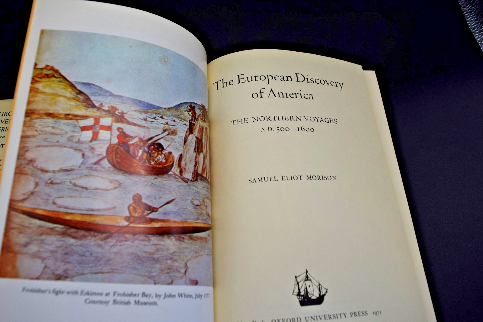 The European Discovery of America: The Northern Voyages Samuel Eliot Morison HC
