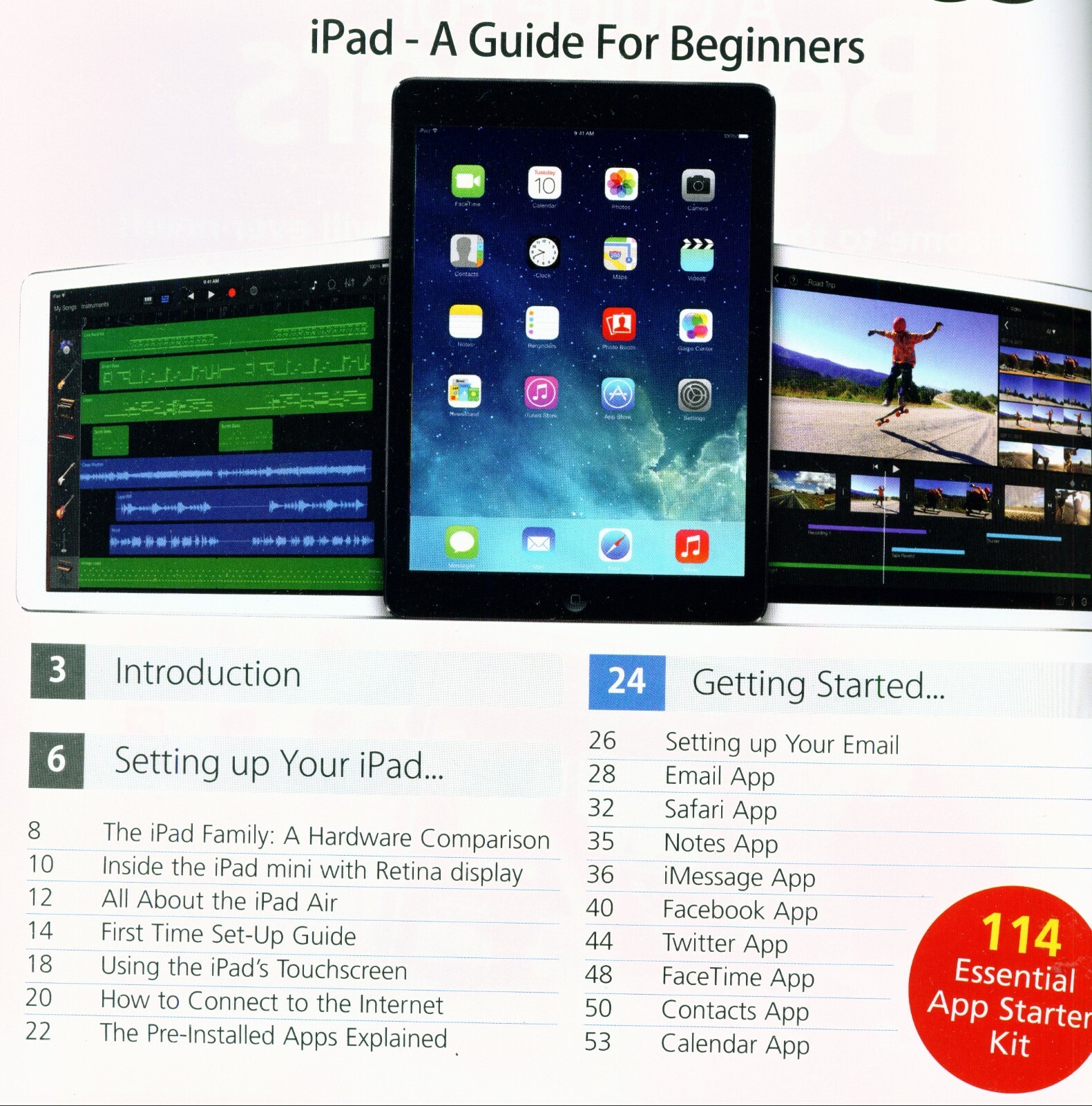 iPad A Guide For Beginners iOS7 Edition – $18 Retail – 759 Tips Guides Tutorials