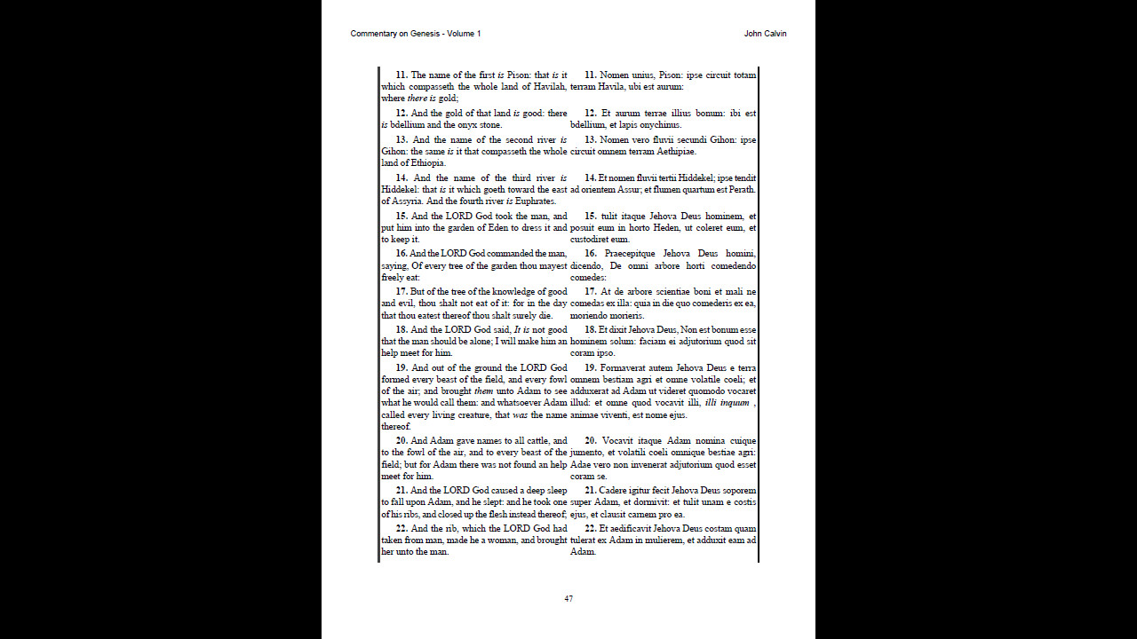 The Works of John Calvin – Bible Commentary Library (PDF E-Book Set) on CD-ROM