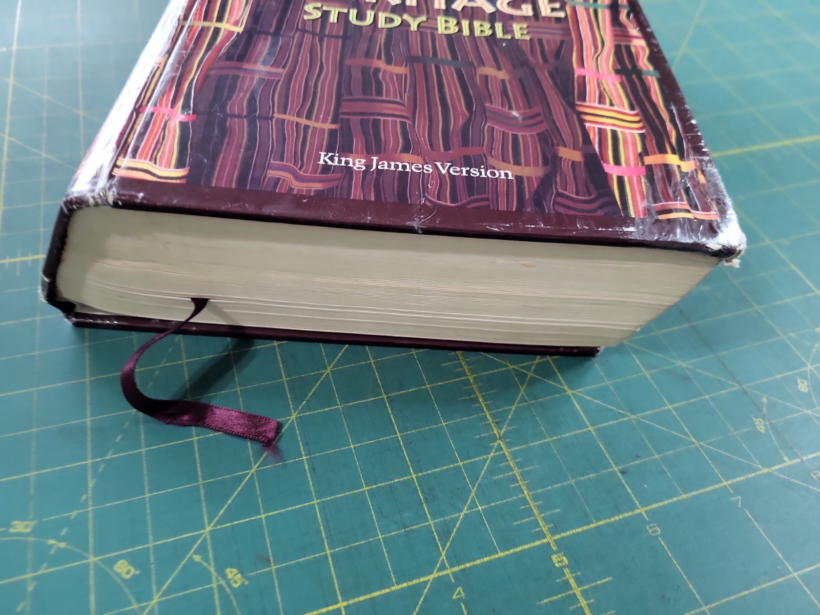 Original African Heritage Study Bible – 1993 1998 KJV Hardcover – Winston World