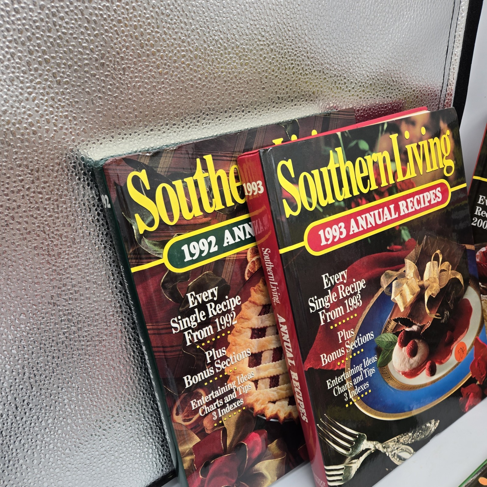 Southern Living Cookbooks 1992 1993 2002 2003 2007 2008 2009 lot 7 Annual Recipe