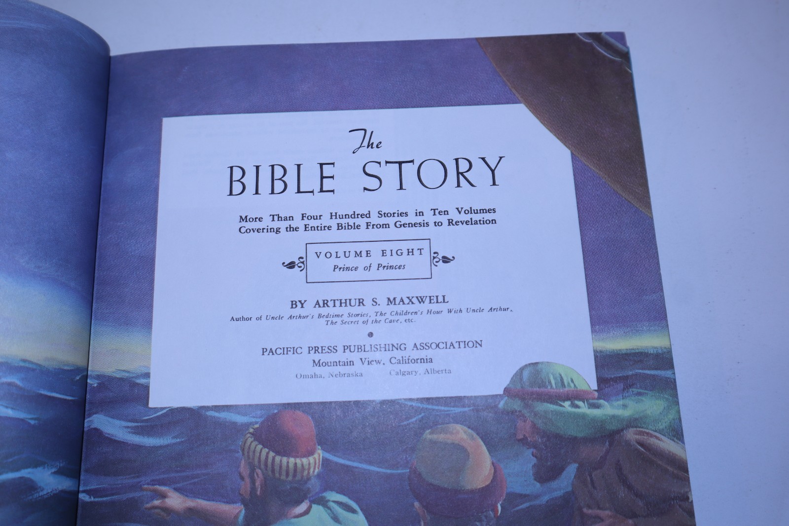 Vintage 1956 Hardcover The Bible Story Prince of Princes Volume 8 Arthur Maxwell