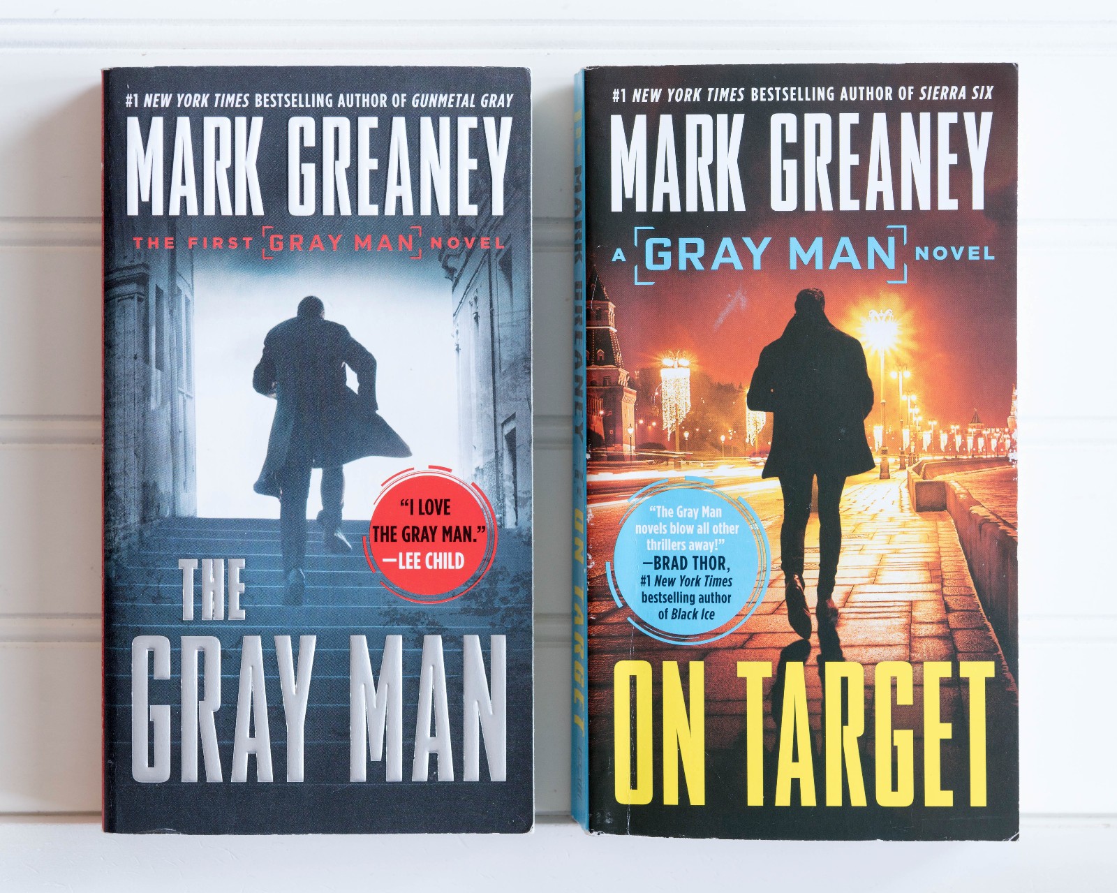 Mark Greaney THE GRAY MAN Complete Series Lot of 14 (#1-14) Set Paperback Books